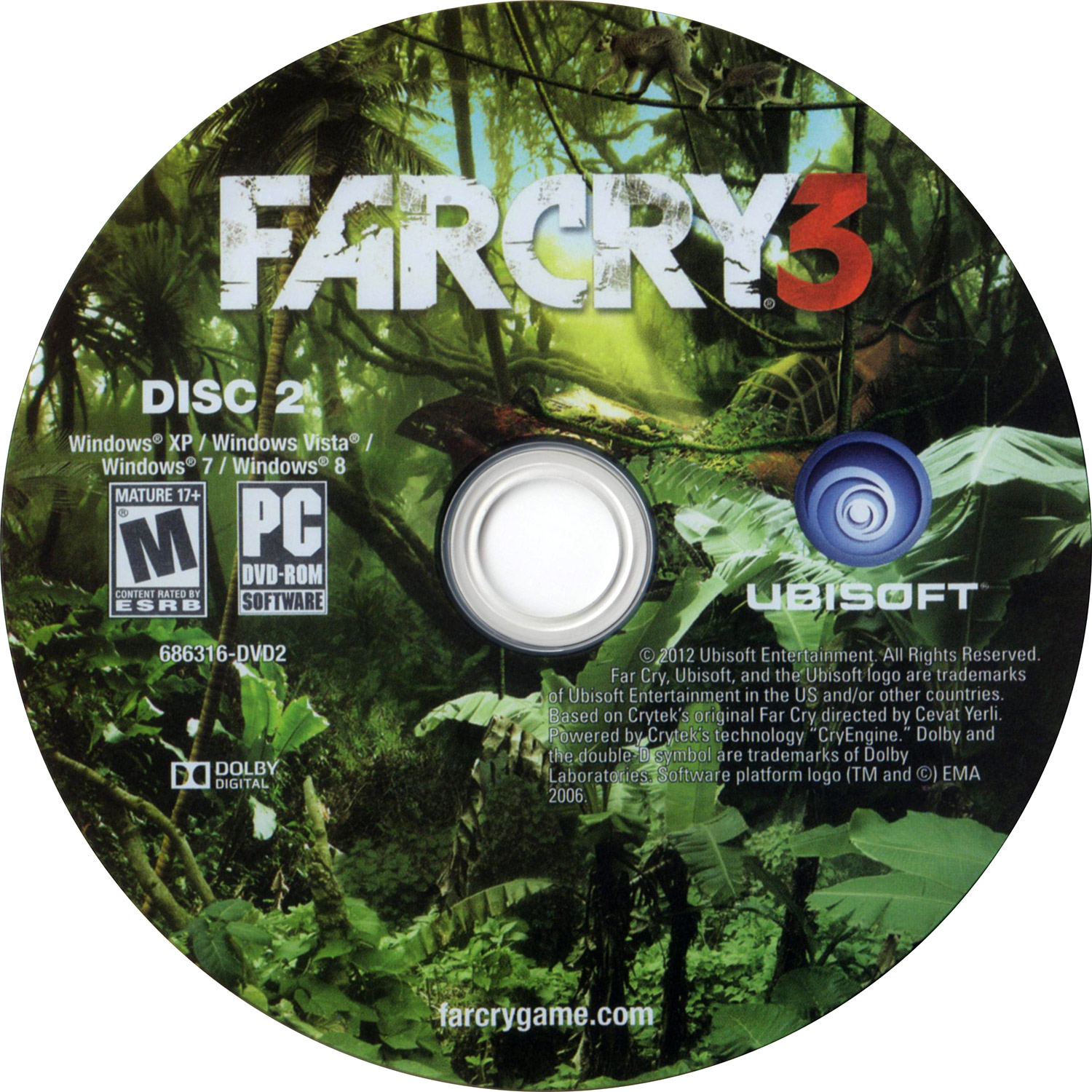 Far Cry 3 - CD obal 3