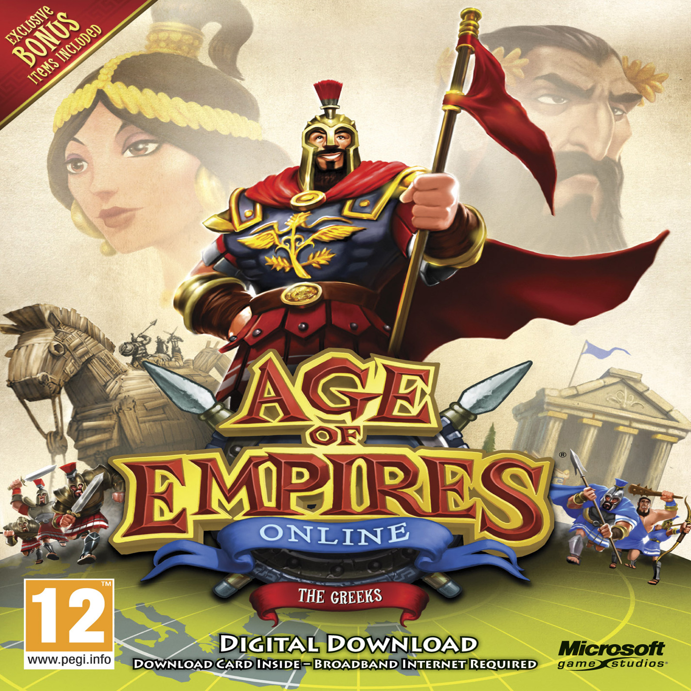 Age of Empires Online - predn CD obal