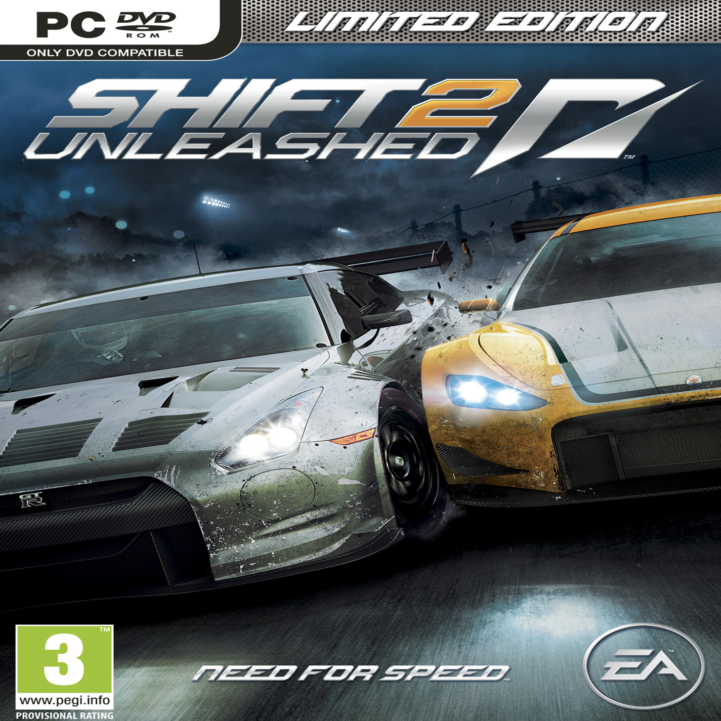 Need for Speed Shift 2: Unleashed - predn CD obal 2