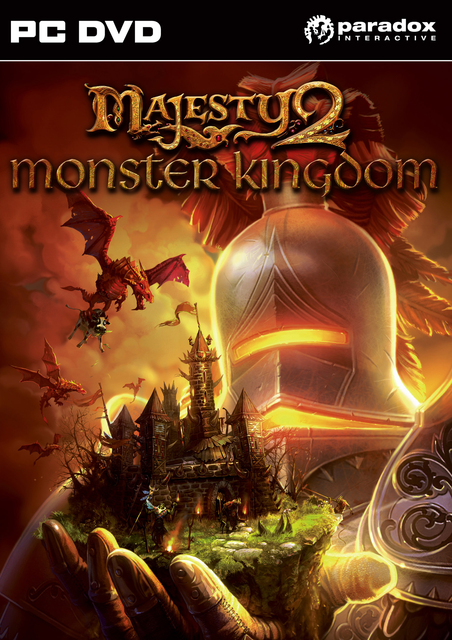 Majesty 2: Monster Kingdom - predn DVD obal