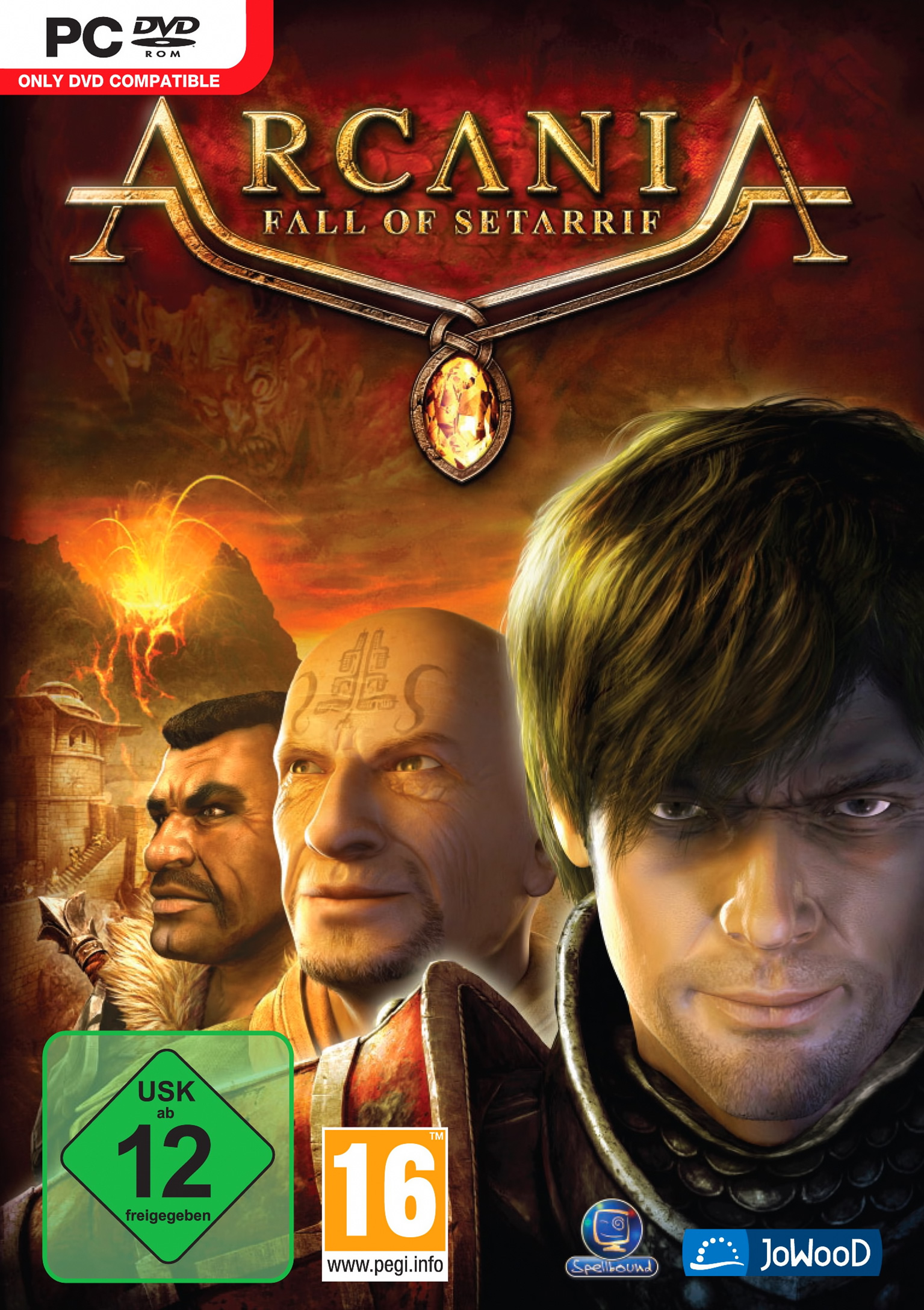 Arcania: Gothic 4 - Fall of Setarrif - predn DVD obal