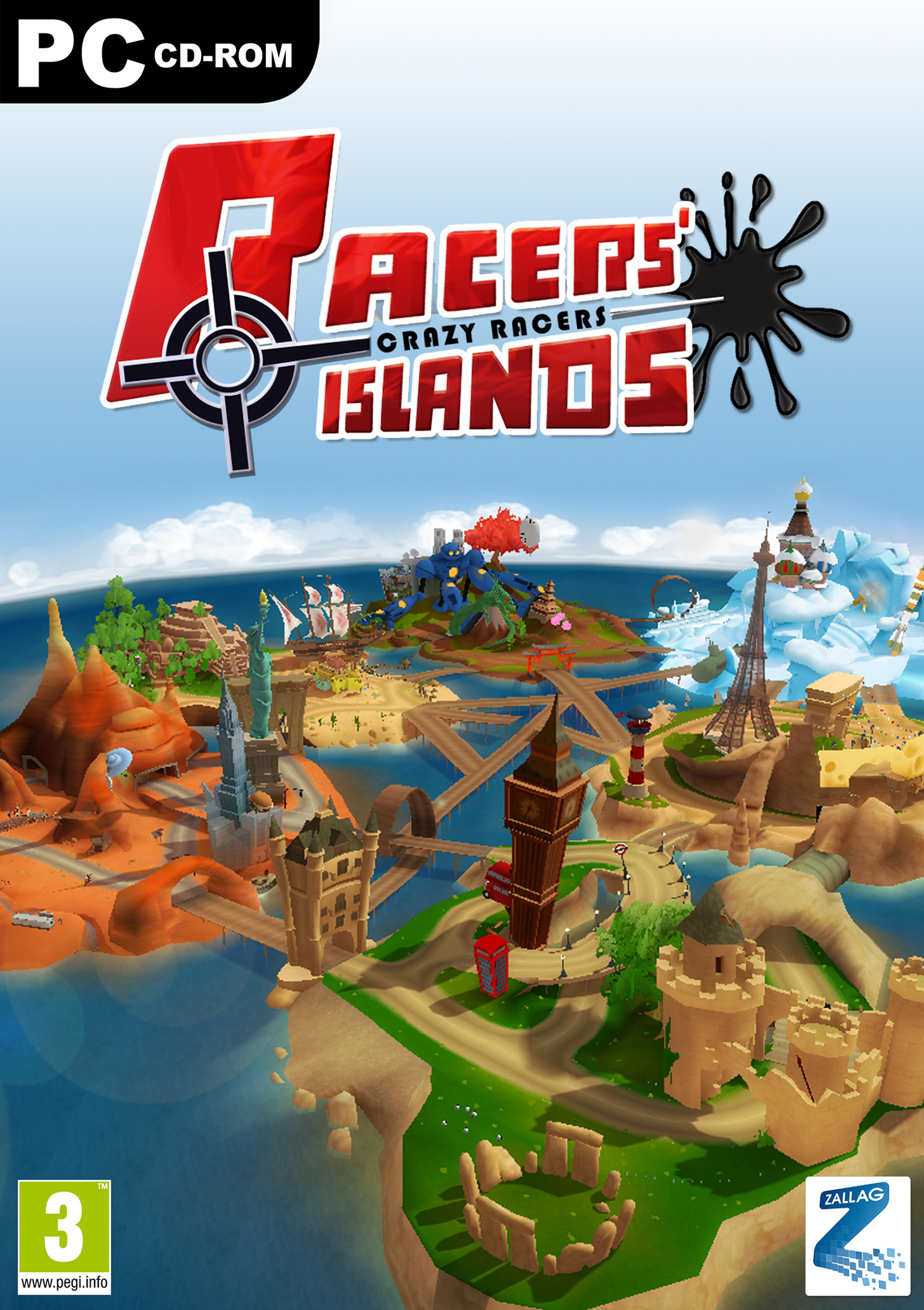 Racers' Islands: Crazy Racers - predn DVD obal
