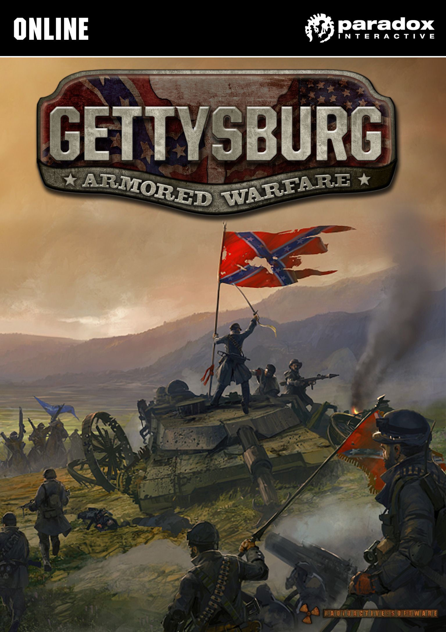 Gettysburg: Armored Warfare - predn DVD obal