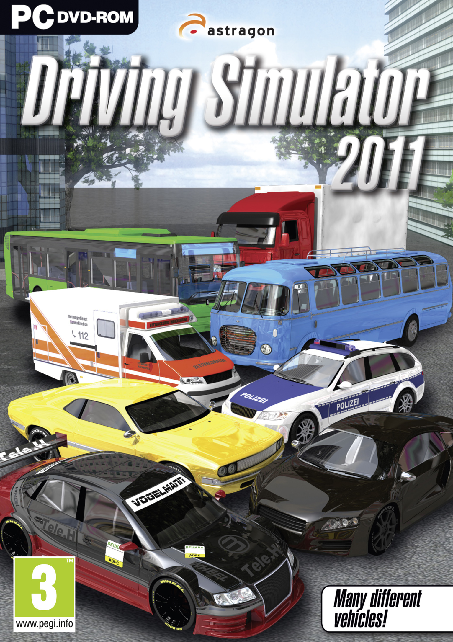 Driving Simulator 2011 - predn DVD obal