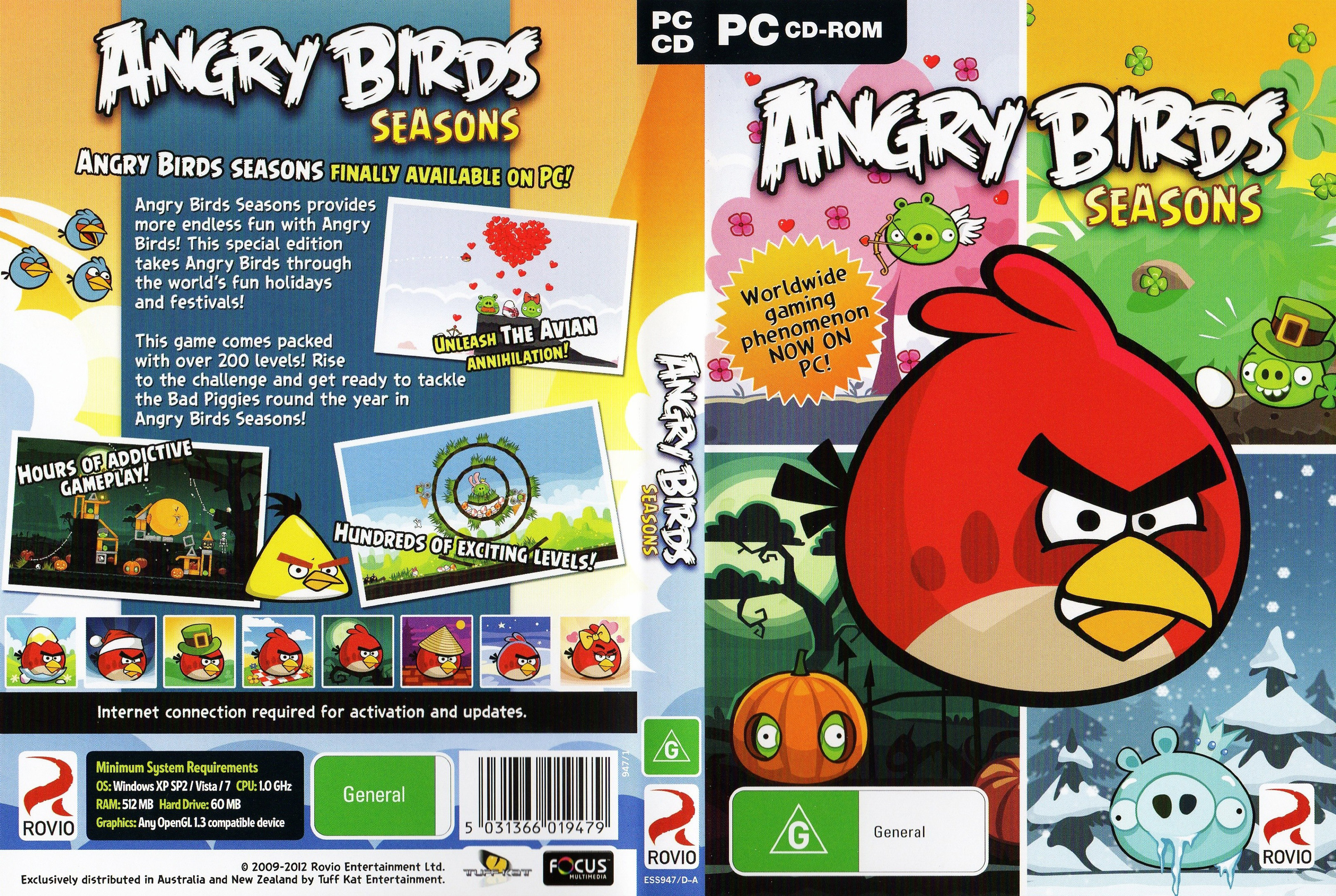 Angry Birds Seasons - DVD obal