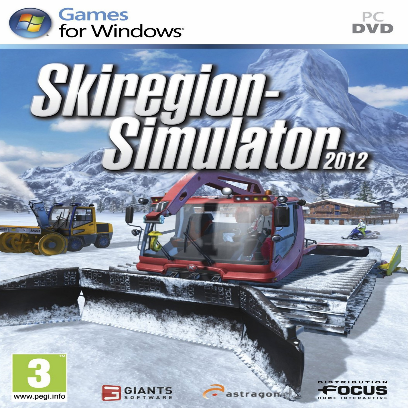 Ski Region Simulator 2012 - predn CD obal