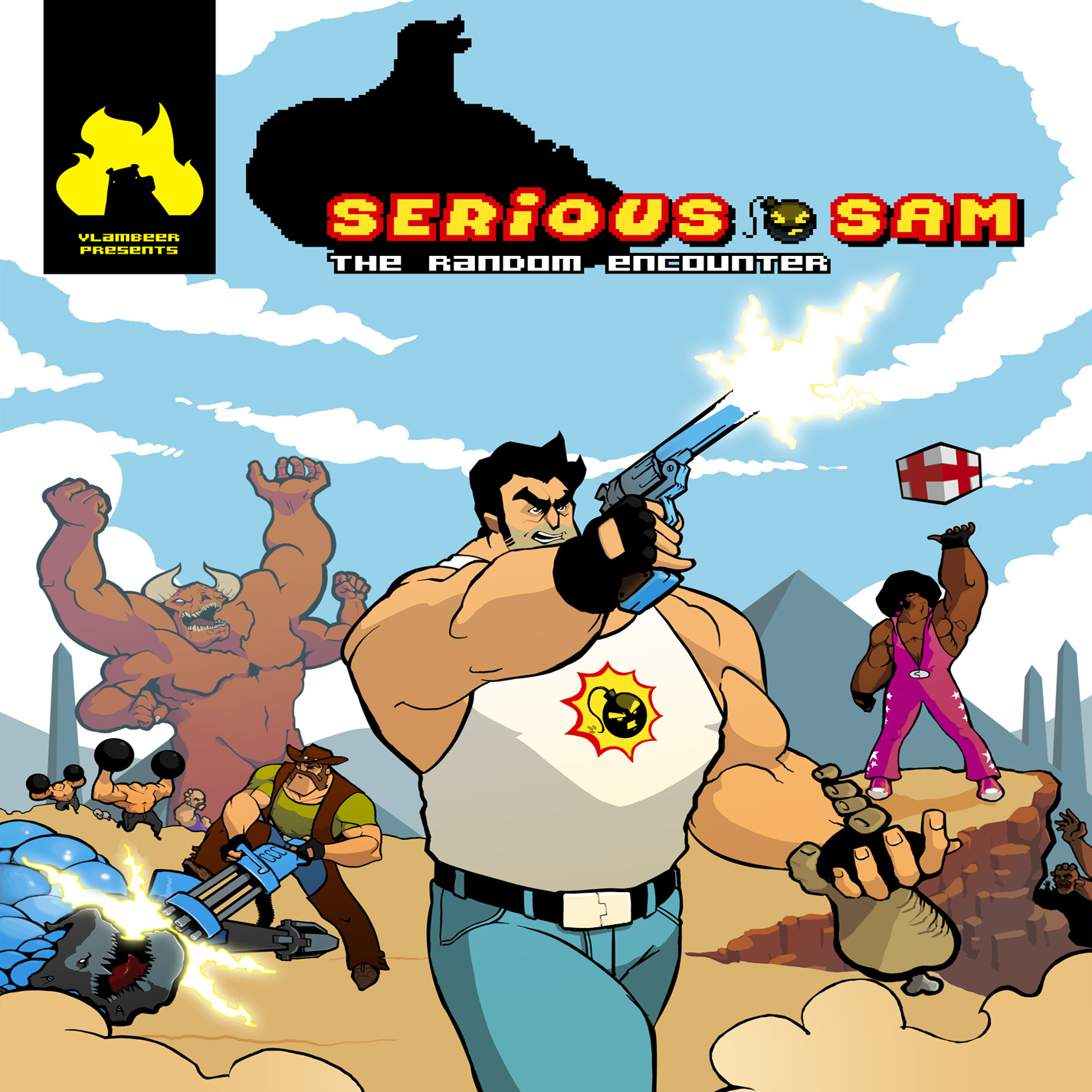 Serious Sam: The Random Encounter - predn CD obal