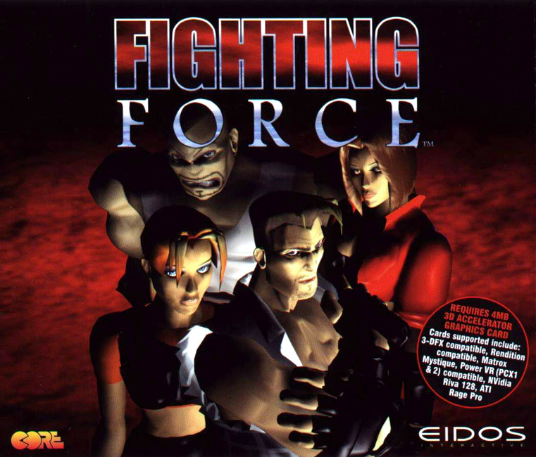Fighting Force - predn CD obal