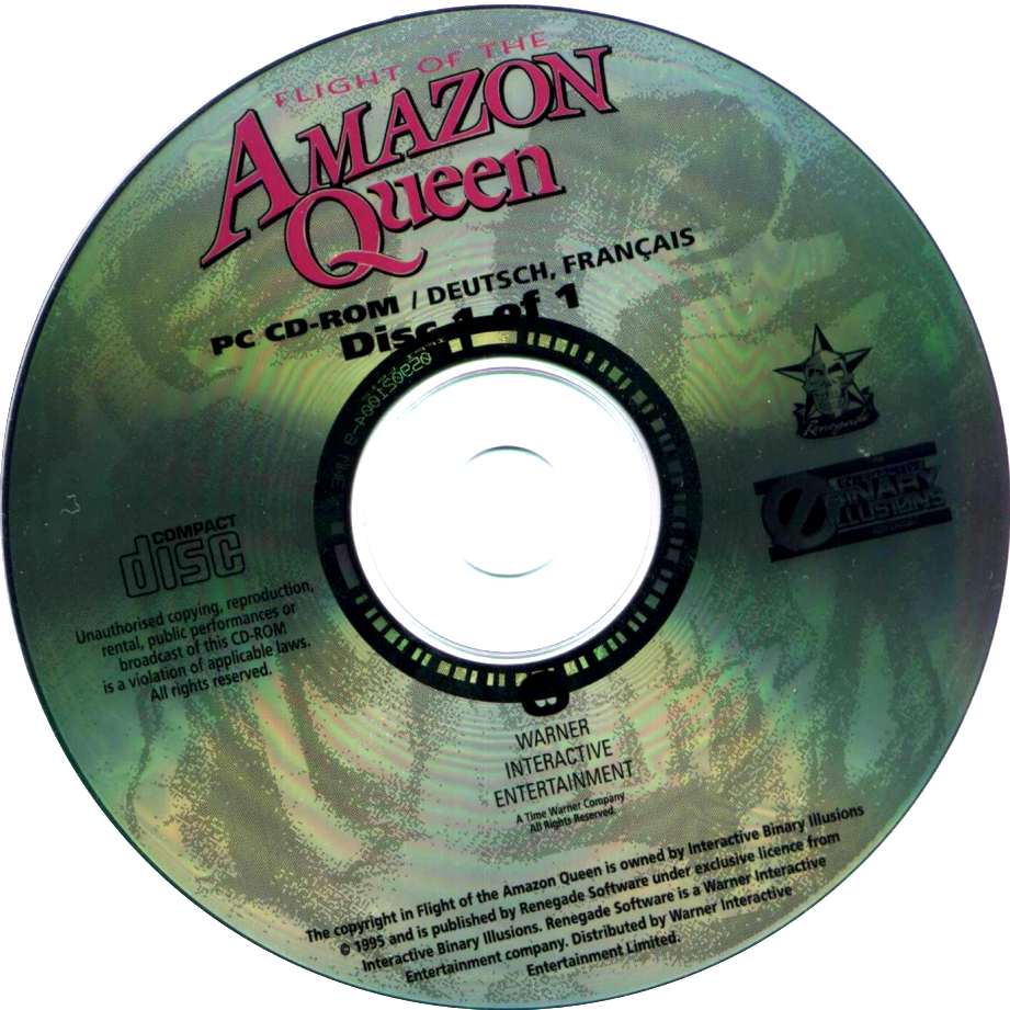 Flight of the Amazon Queen - CD obal
