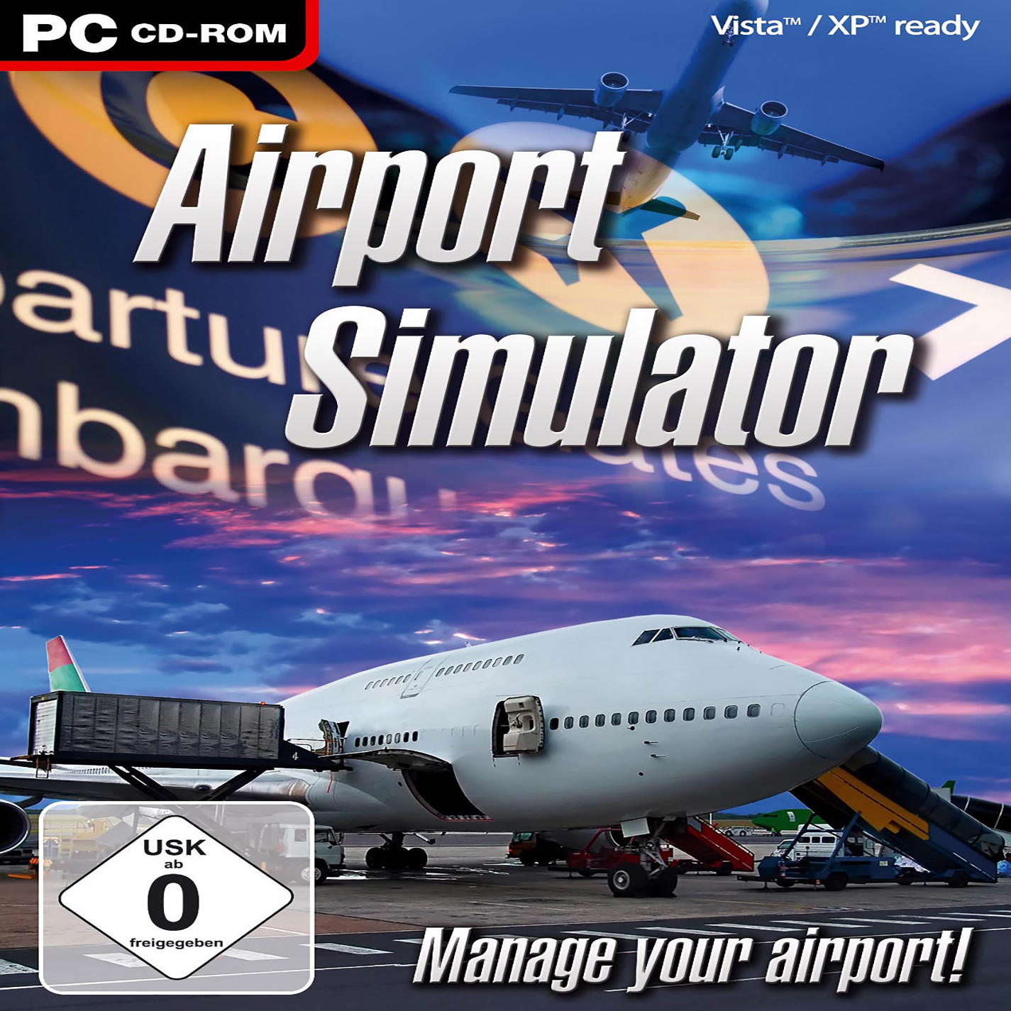 Airport Simulator - predn CD obal