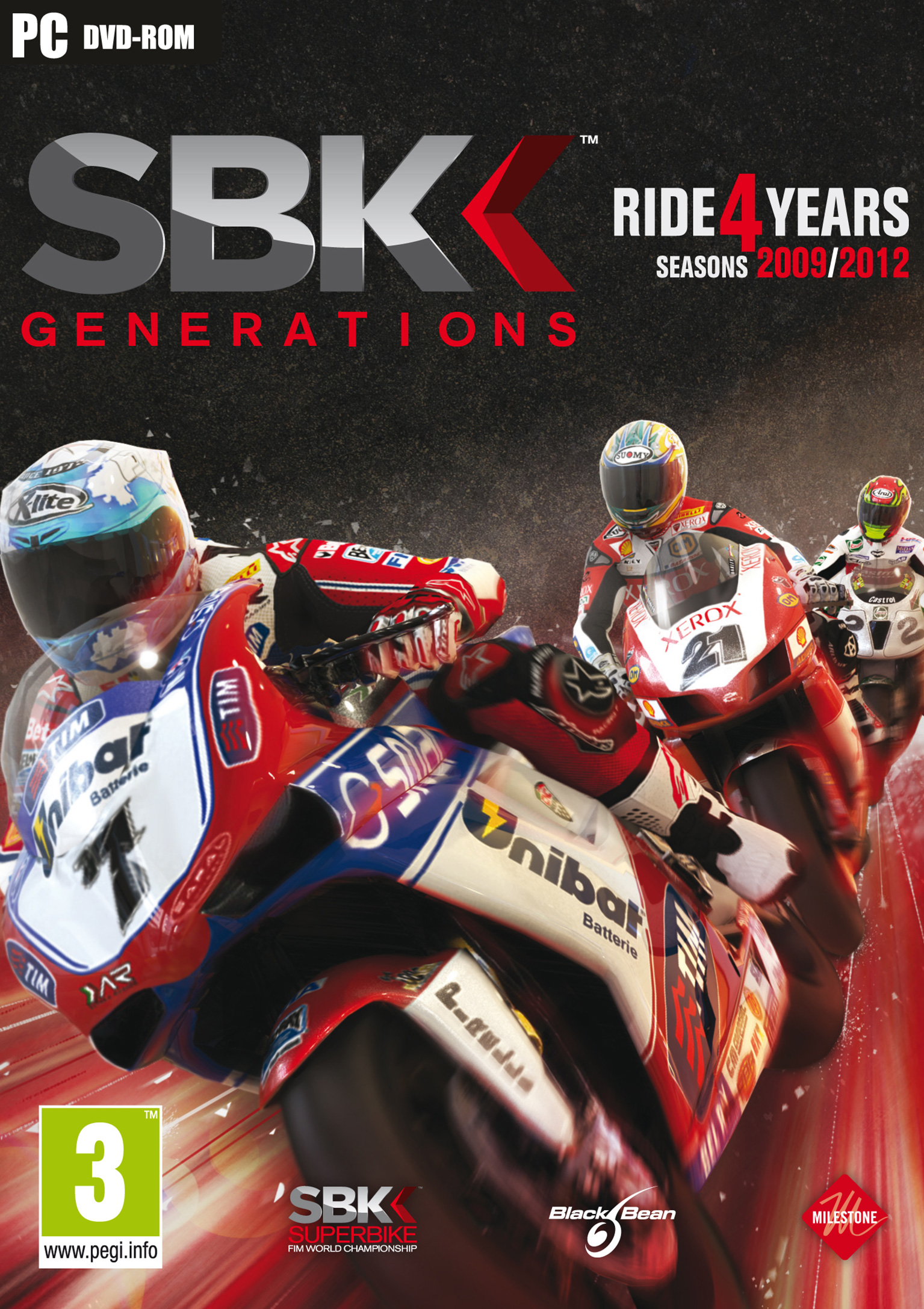 SBK Generations - predn DVD obal