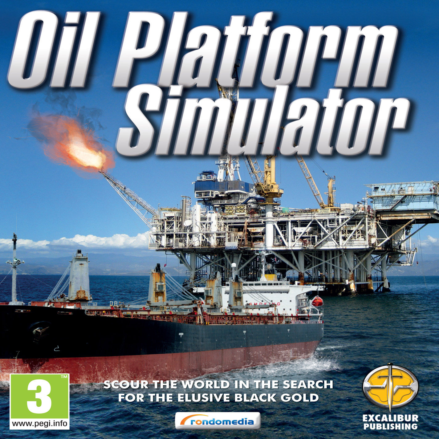 Oil Platform Simulator - predn CD obal