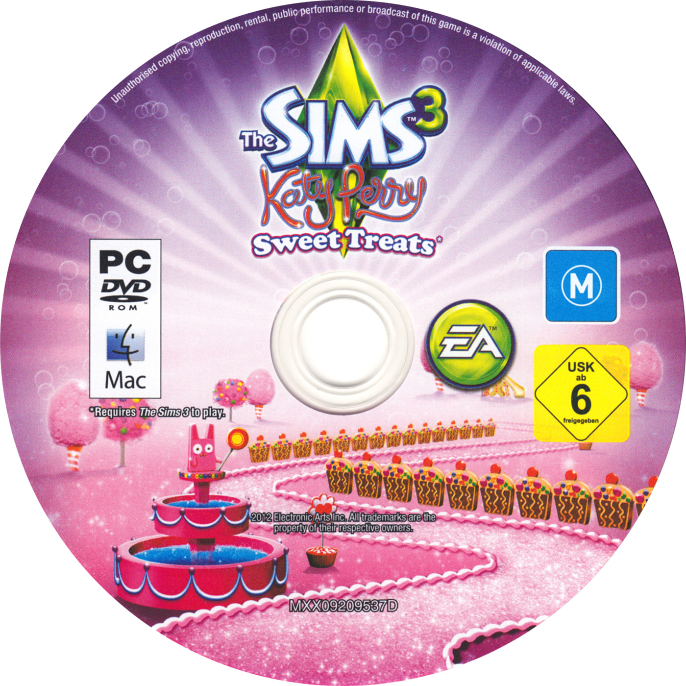 The Sims 3: Katy Perry's Sweet Treats - CD obal