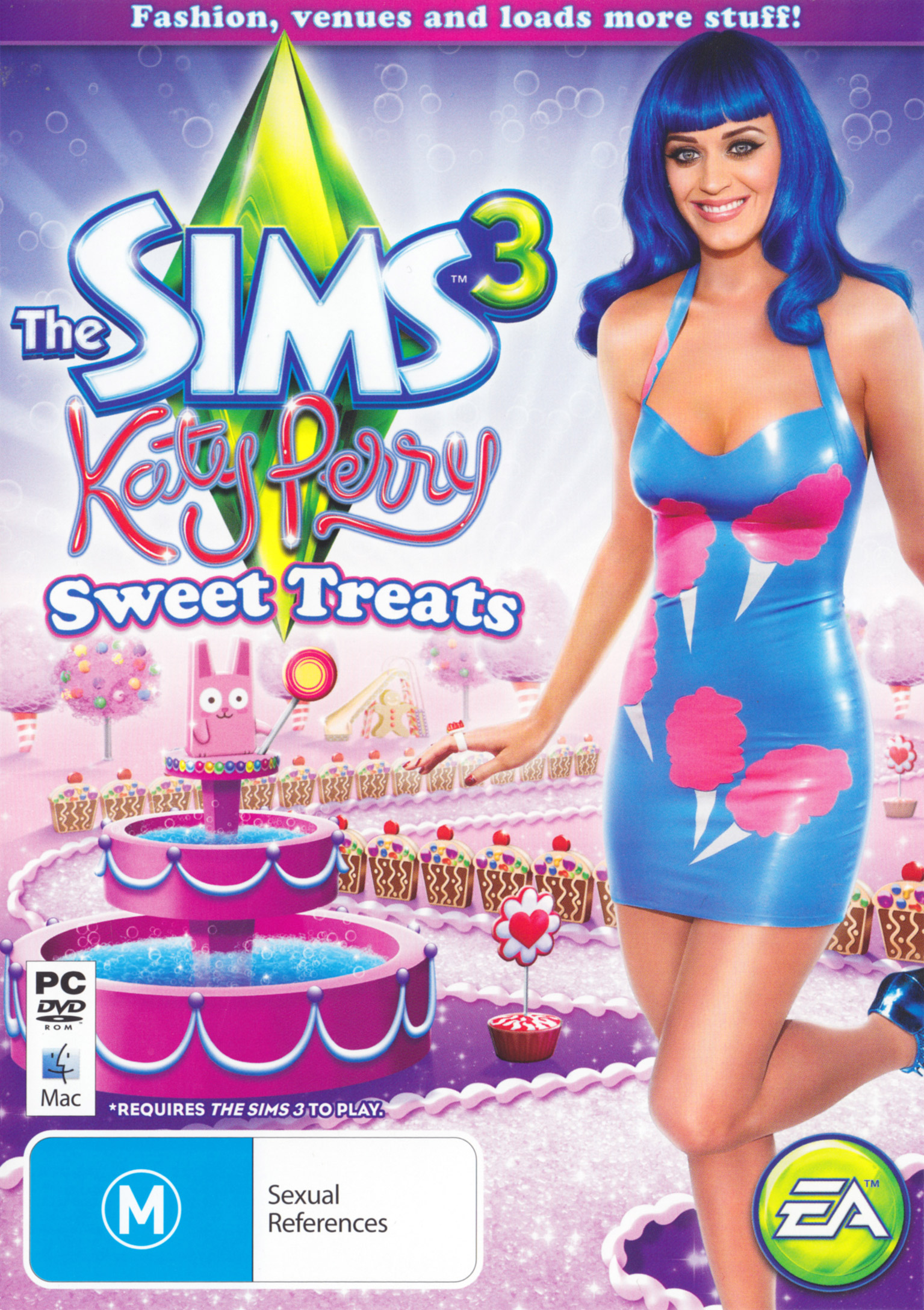 The Sims 3: Katy Perry's Sweet Treats - predn DVD obal