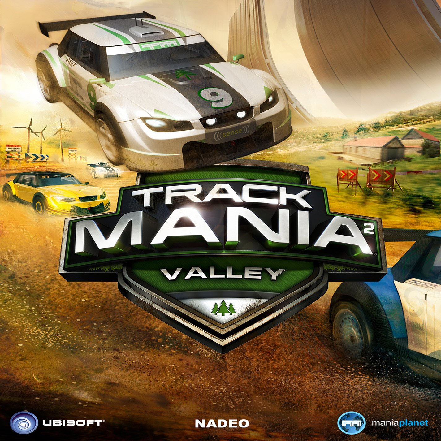 TrackMania 2: Valley - predn CD obal 2