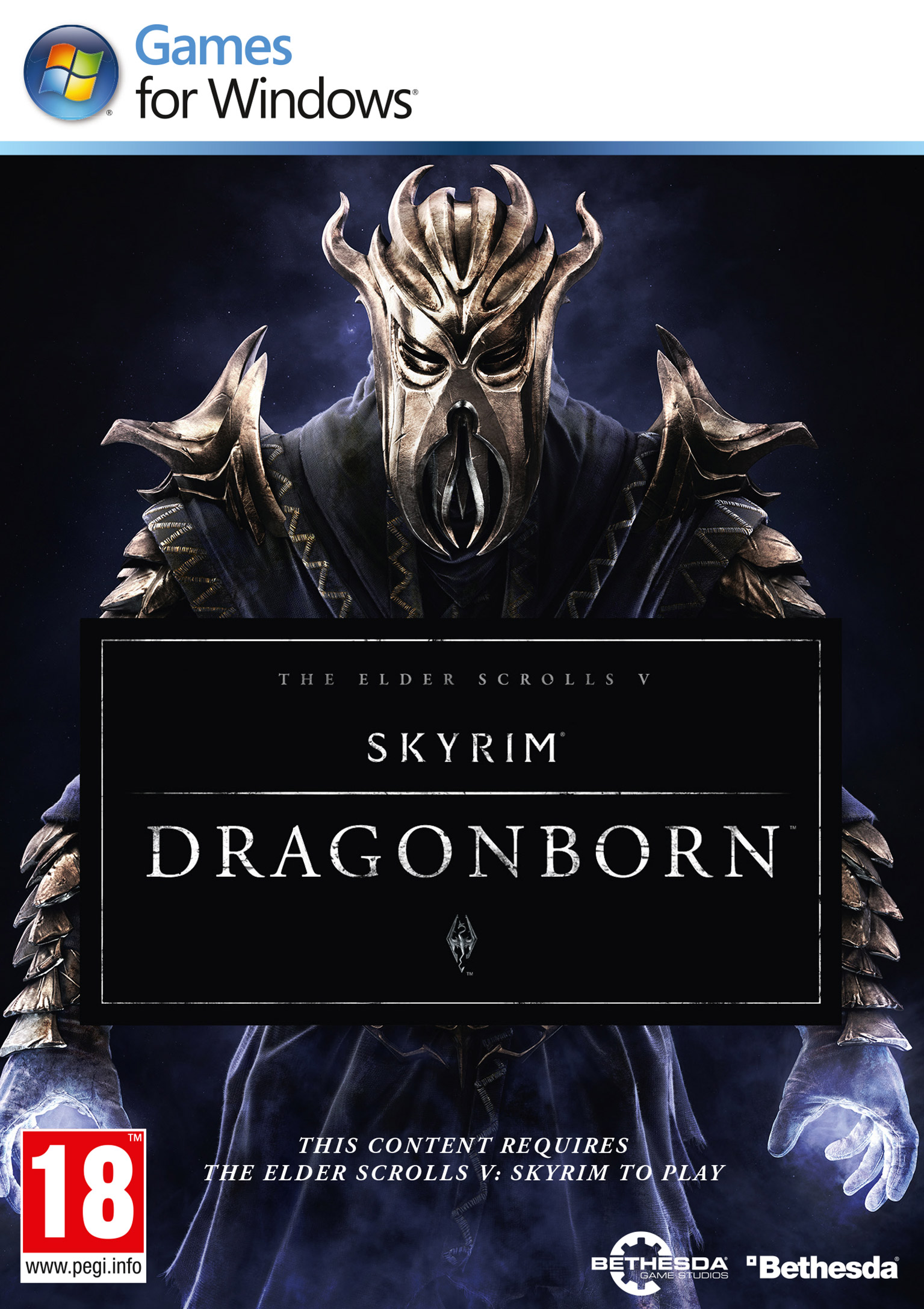 The Elder Scrolls V: Skyrim - Dragonborn - predn DVD obal