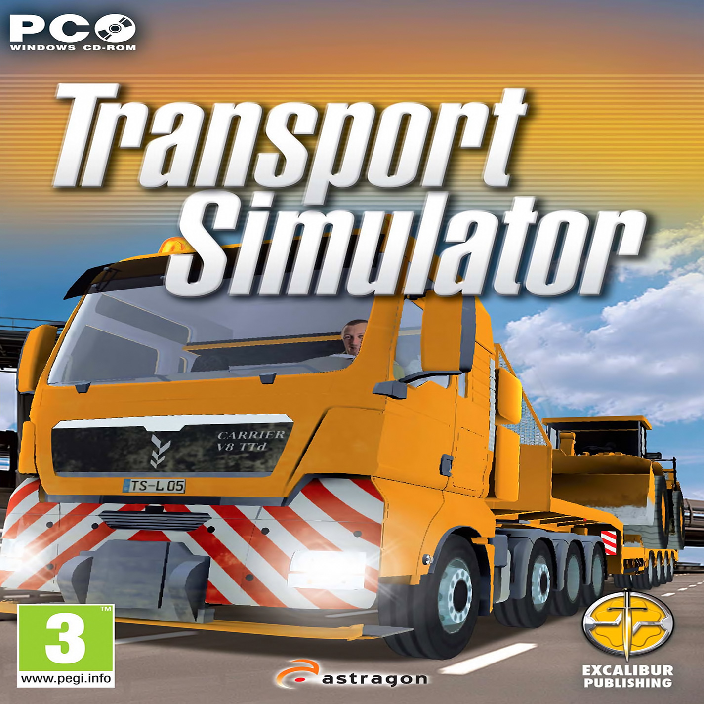 Transport Simulator - predn CD obal