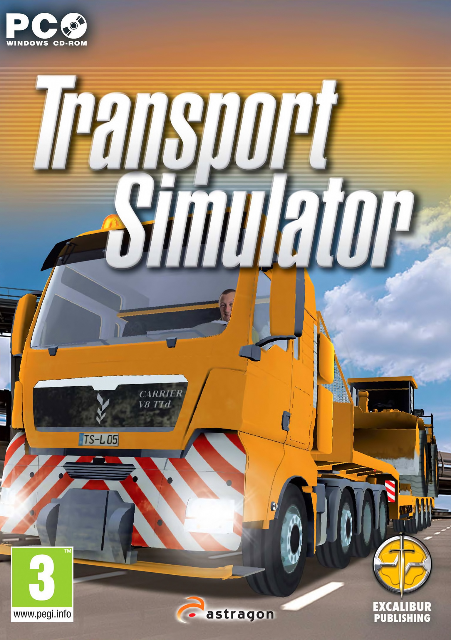 Transport Simulator - predn DVD obal