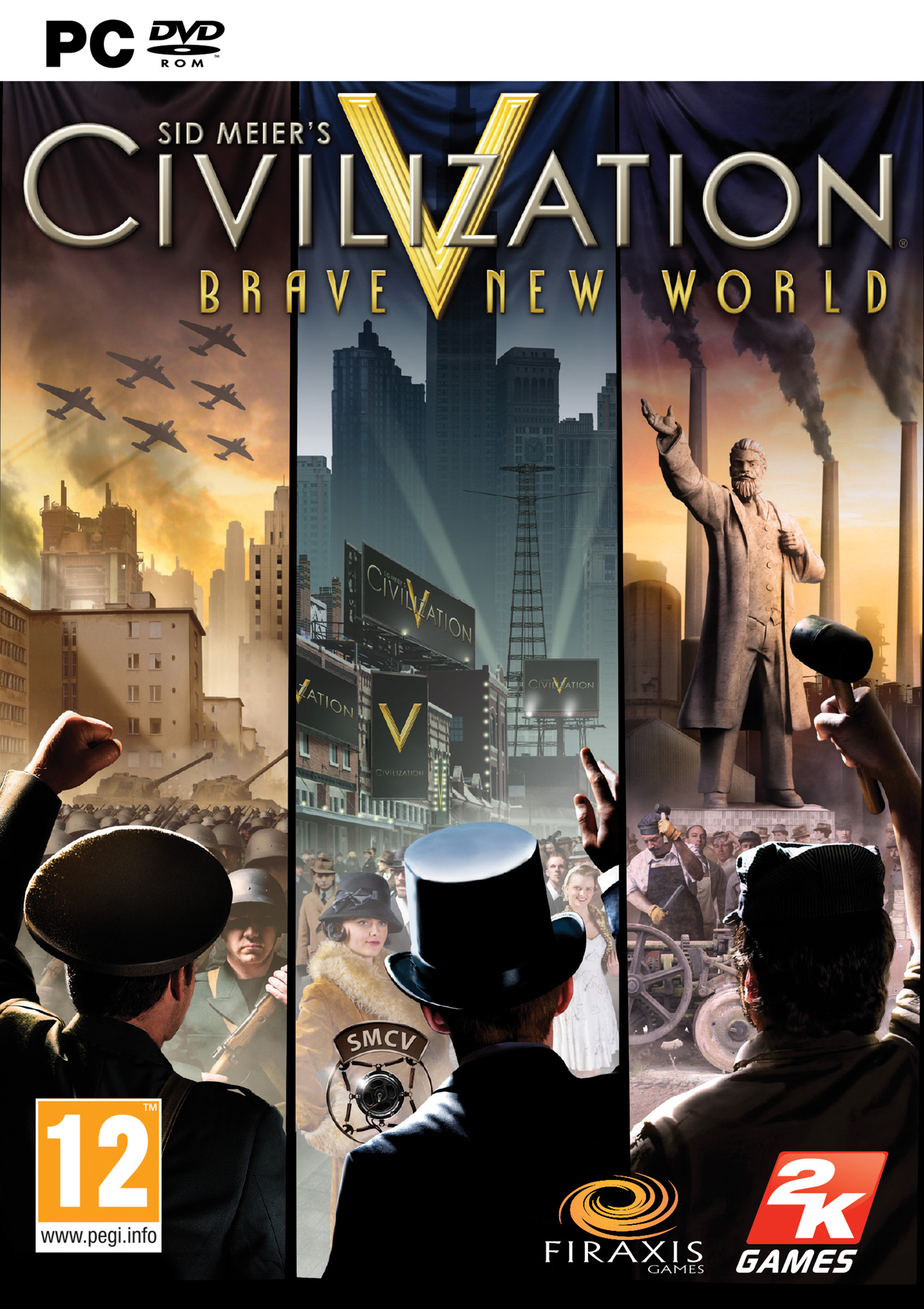 Civilization V: Brave New World - predn DVD obal