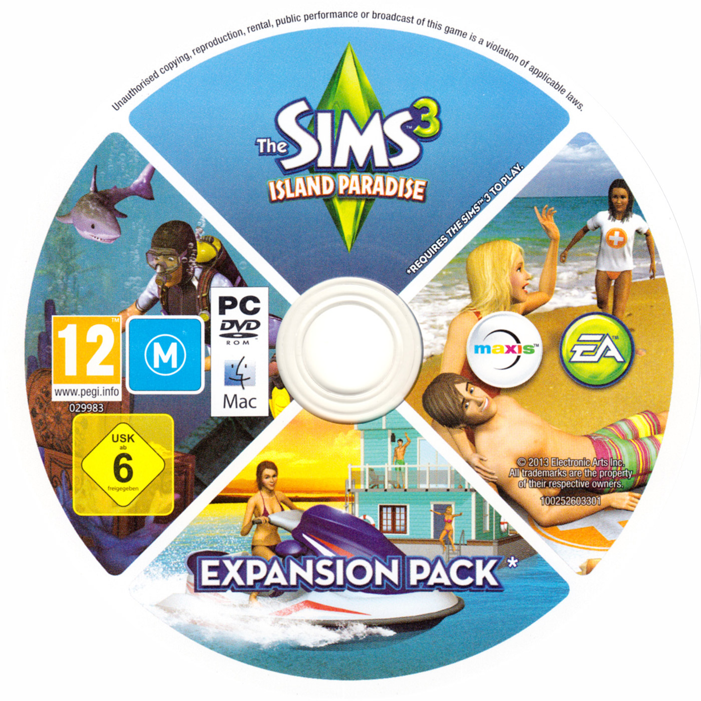 The Sims 3: Island Paradise - CD obal