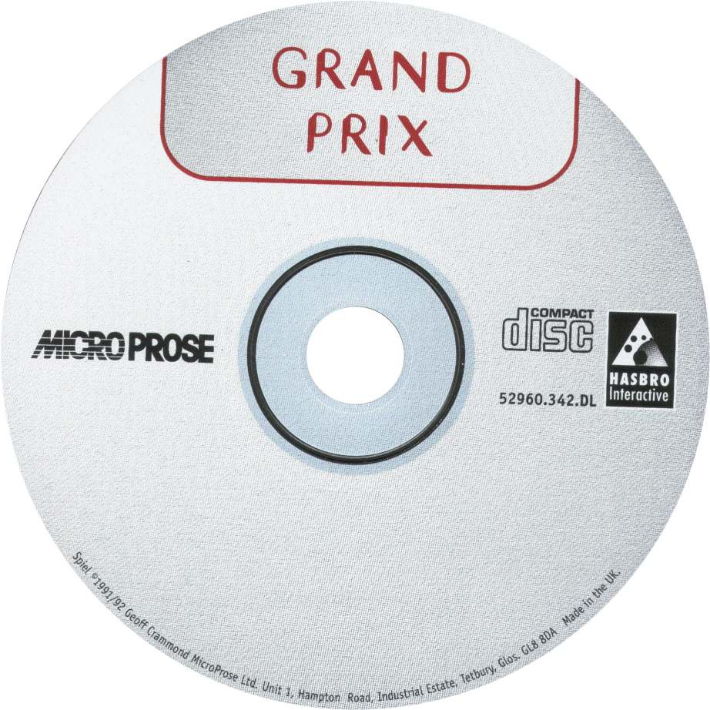 Formula 1: Grand Prix - CD obal