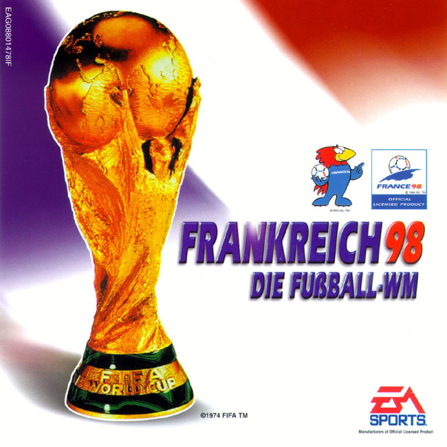 Frankreich 98 Die Fubball-WM - predn CD obal