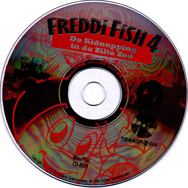 Freddi Fish 4: The Case of the Hogfish Rustlers of Briny Gulch - CD obal