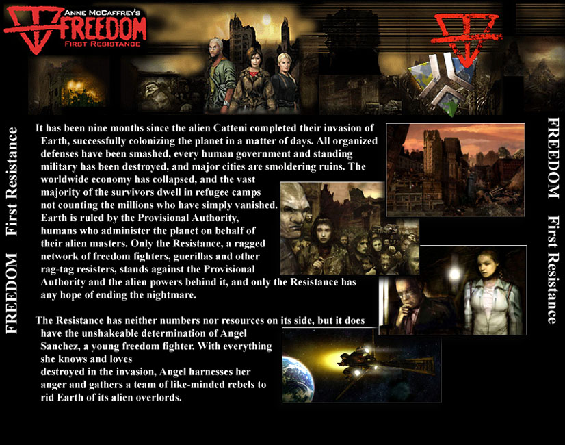 Freedom: First Resistance - zadn CD obal