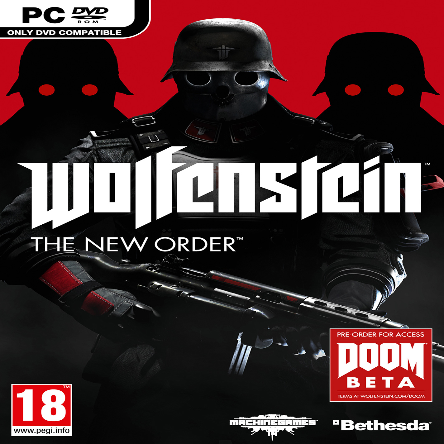 Wolfenstein: The New Order - predn CD obal