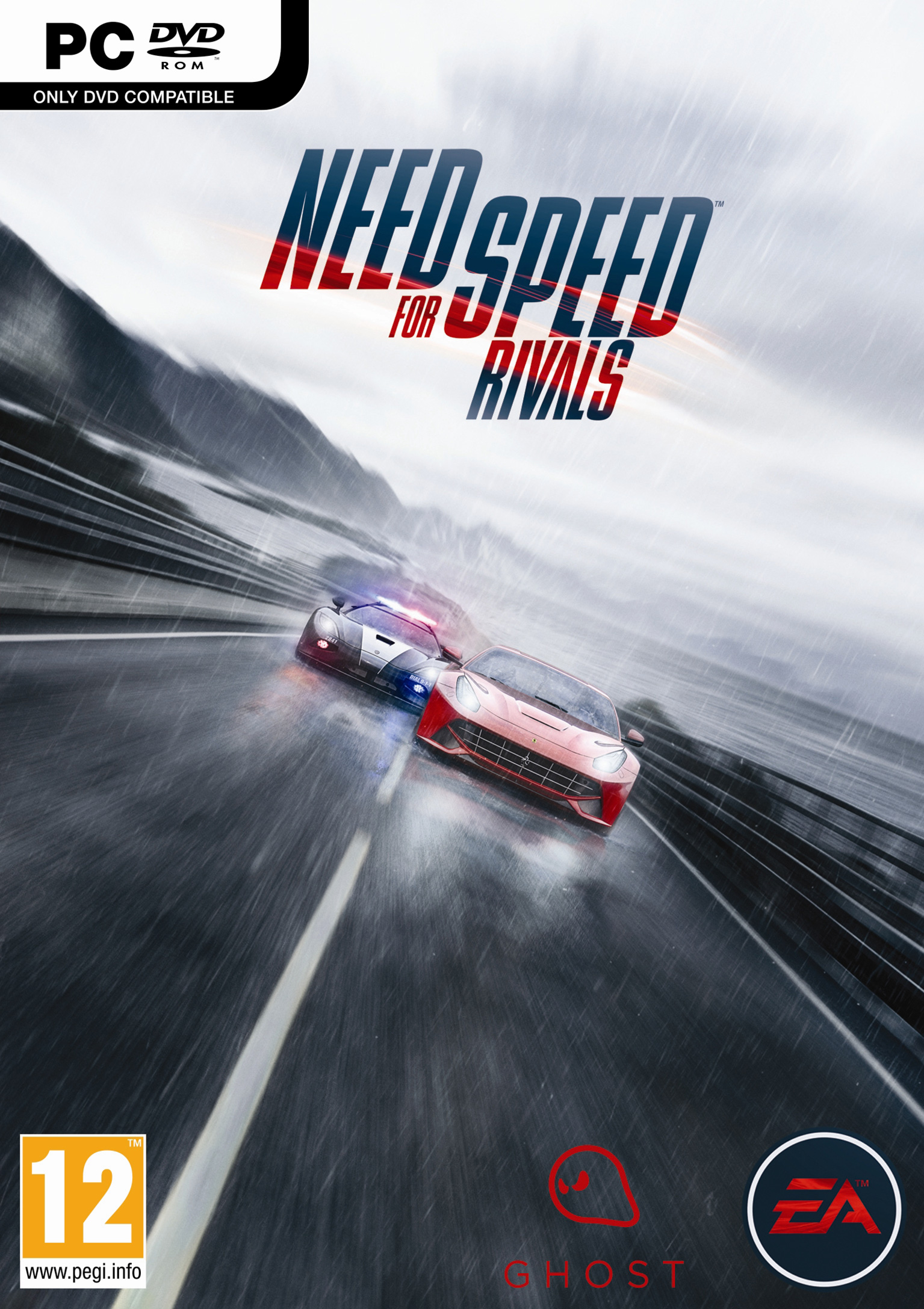 Need for Speed: Rivals - predn DVD obal