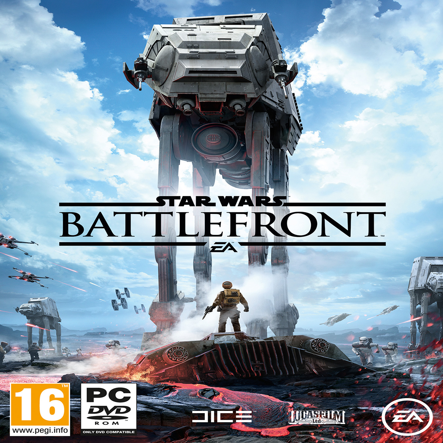 Star Wars: BattleFront - predn CD obal