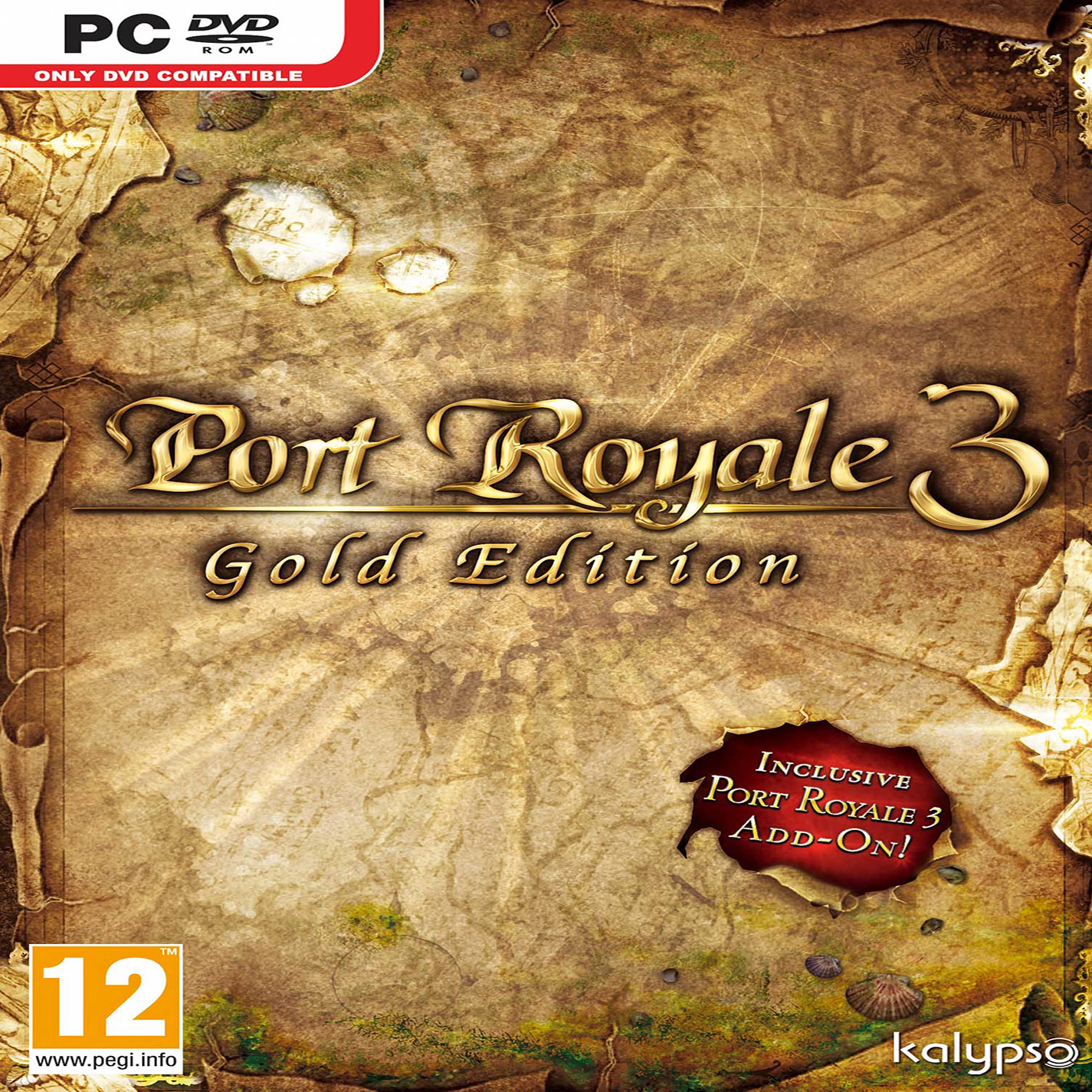 Port Royale 3: Gold Edition - predn CD obal