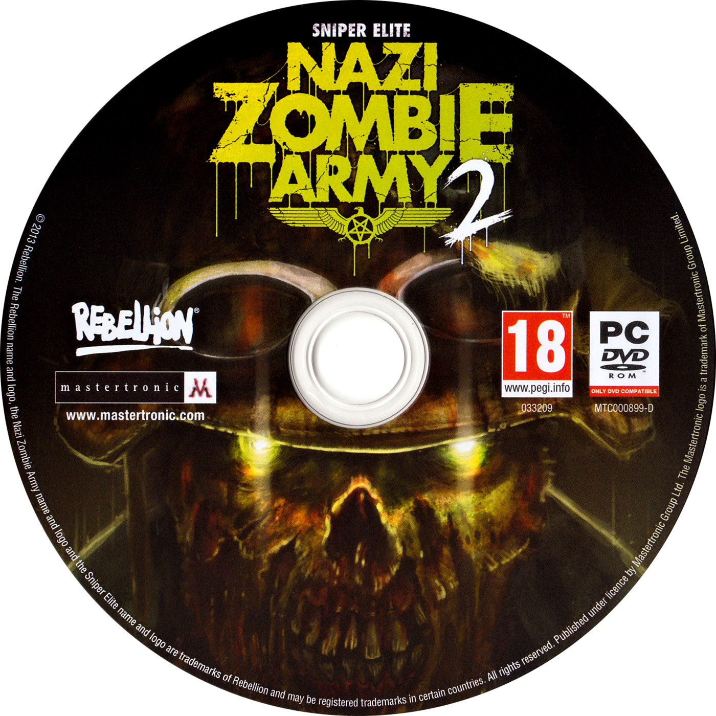 Sniper Elite: Nazi Zombie Army 2 - CD obal
