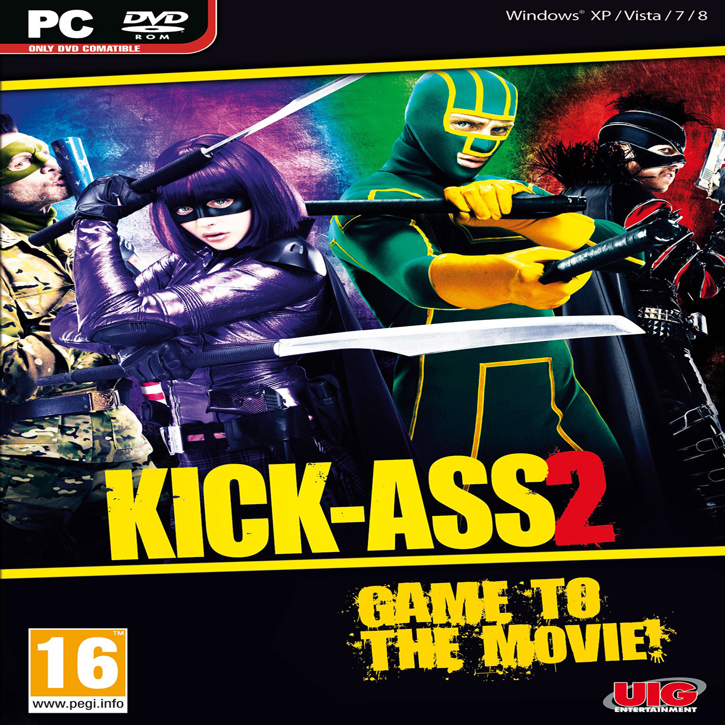 Kick-Ass 2 - predn CD obal