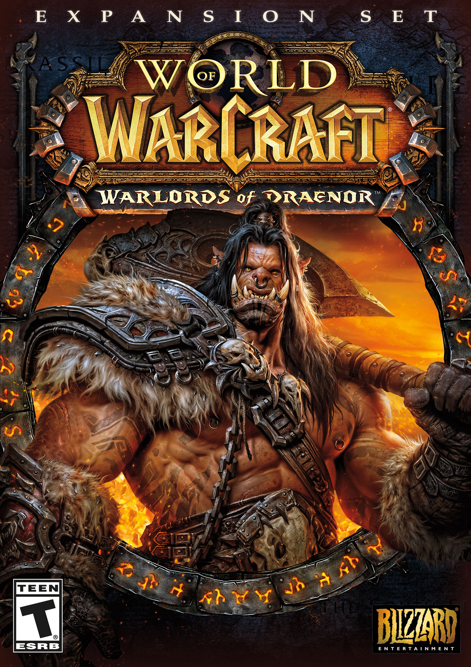 World of Warcraft: Warlords of Draenor - predn DVD obal