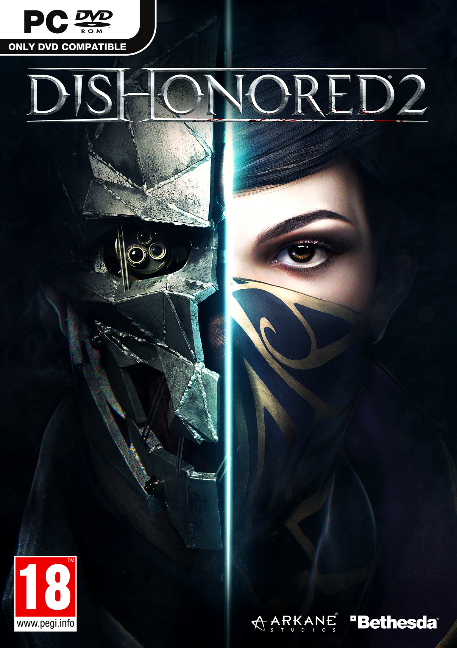 Dishonored 2 - predn DVD obal