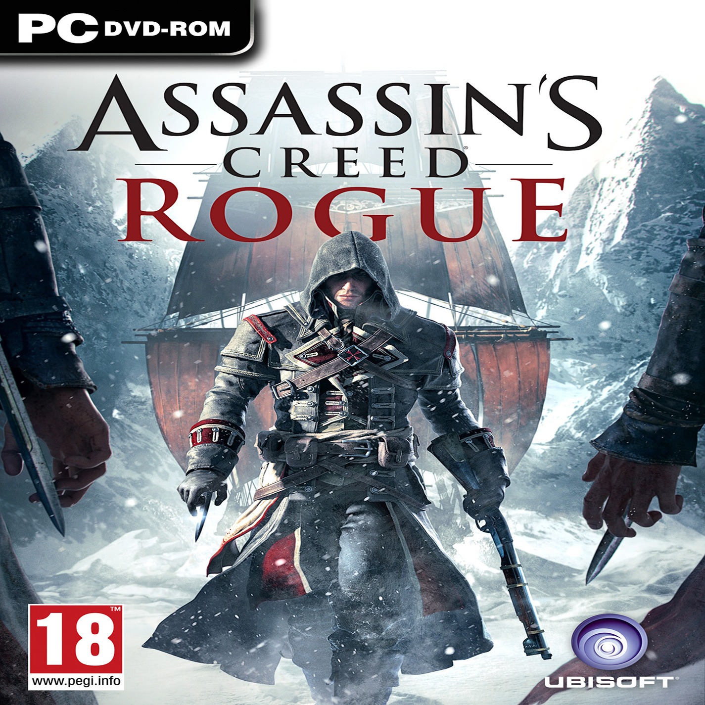 Assassin's Creed: Rogue - predn CD obal