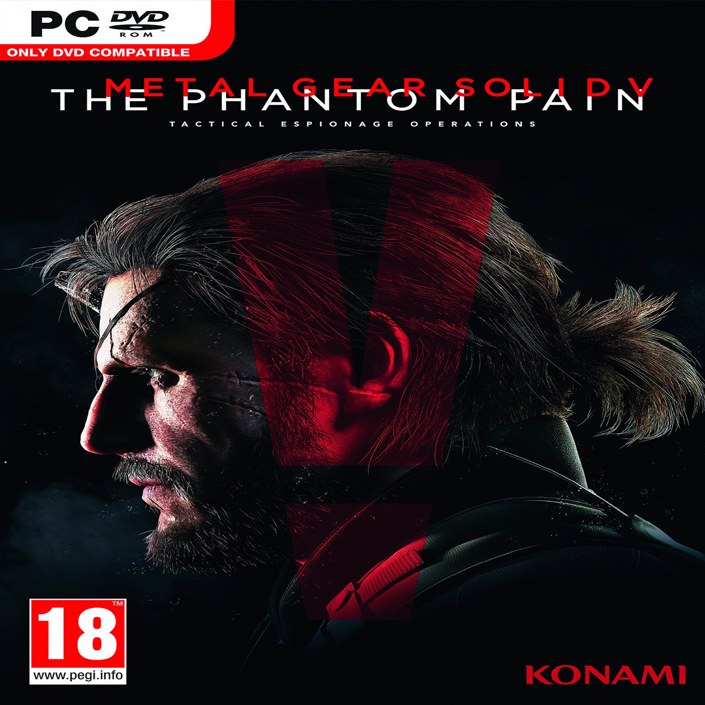 Metal Gear Solid V: The Phantom Pain - predn CD obal