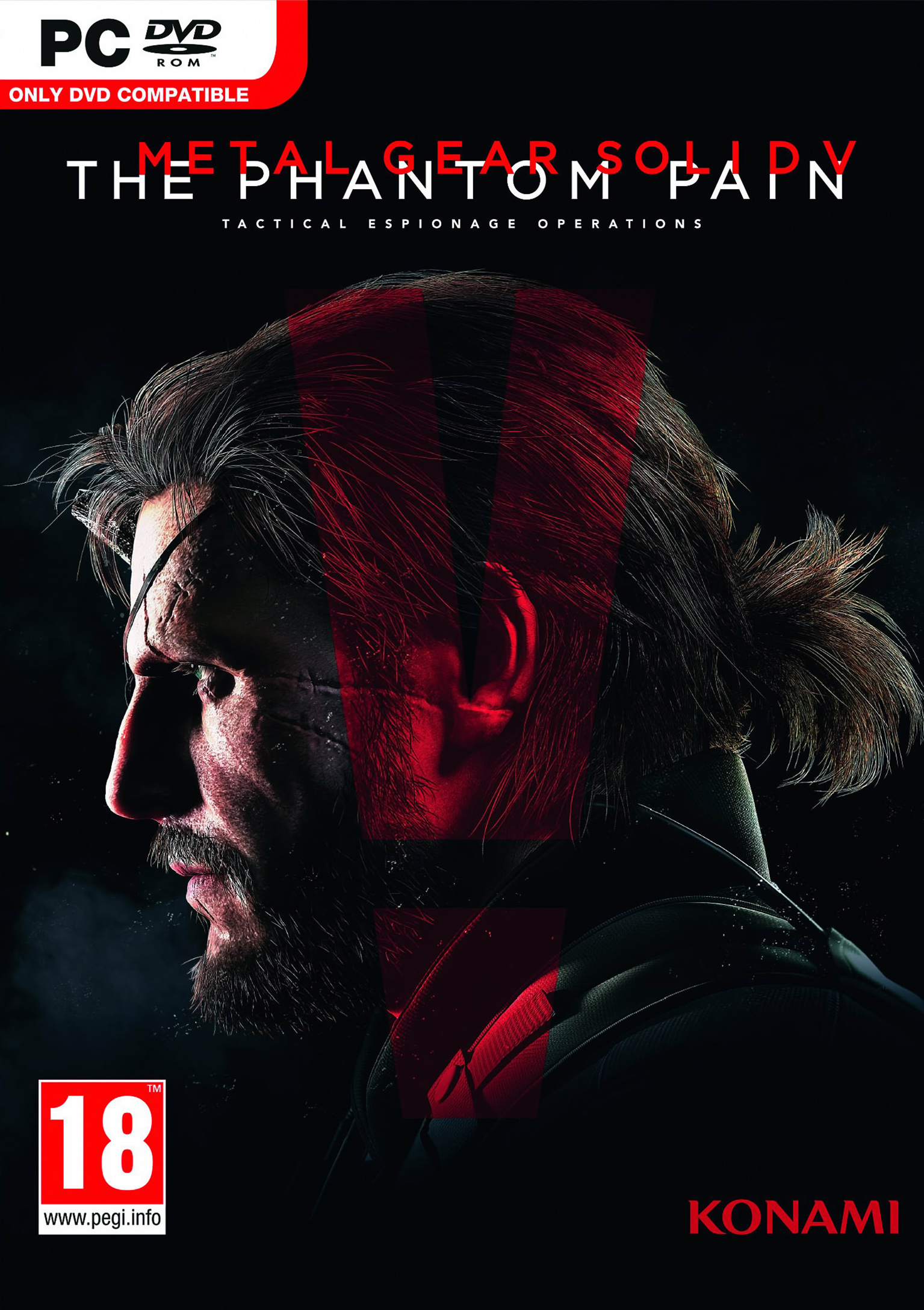 Metal Gear Solid V: The Phantom Pain - predn DVD obal