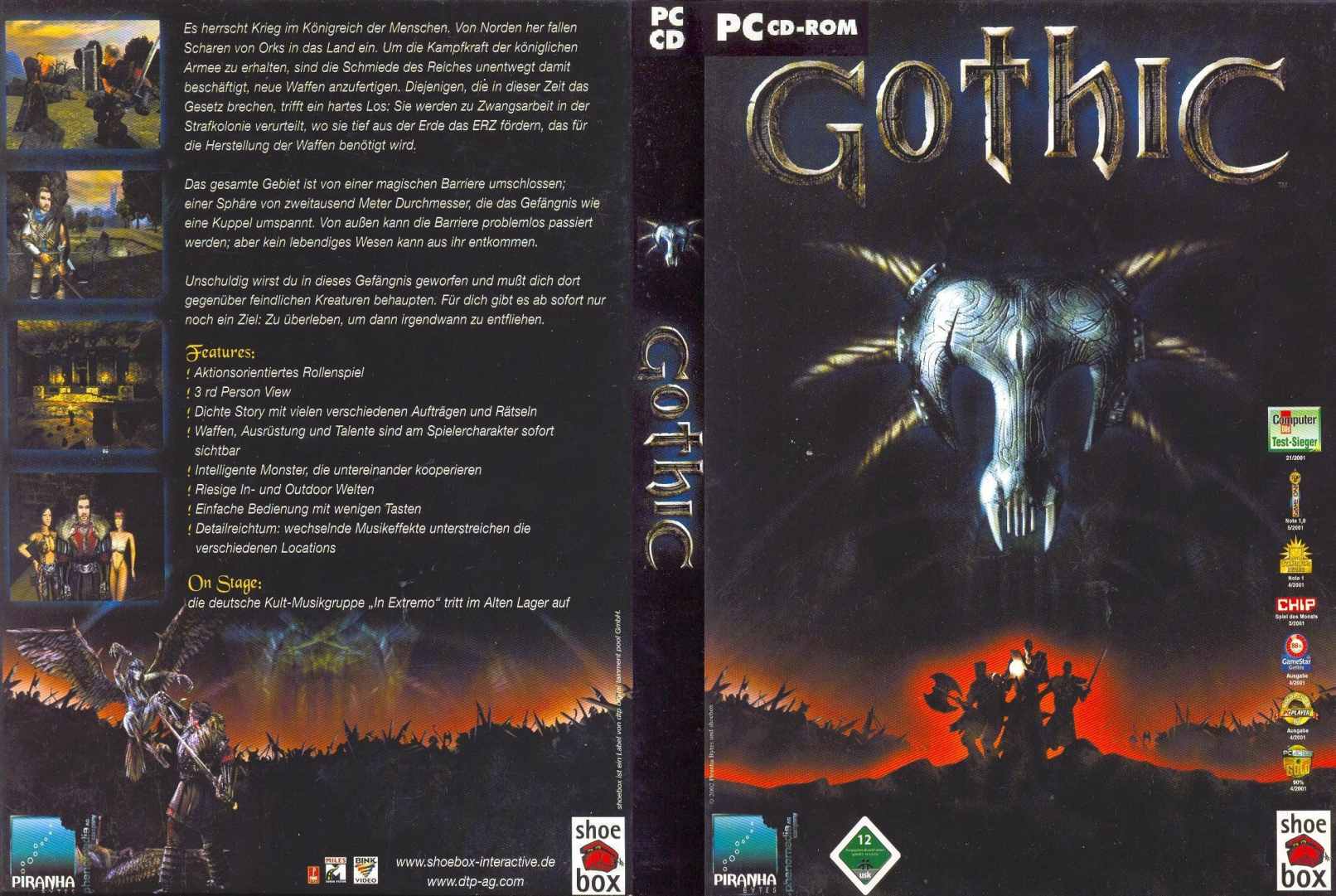 Gothic - DVD obal