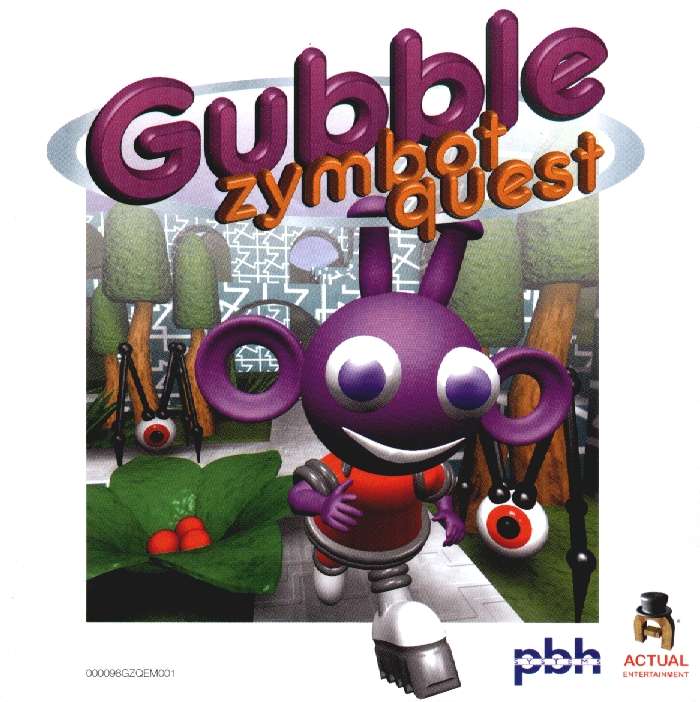 Gubble: Zymbot Quest - predn CD obal