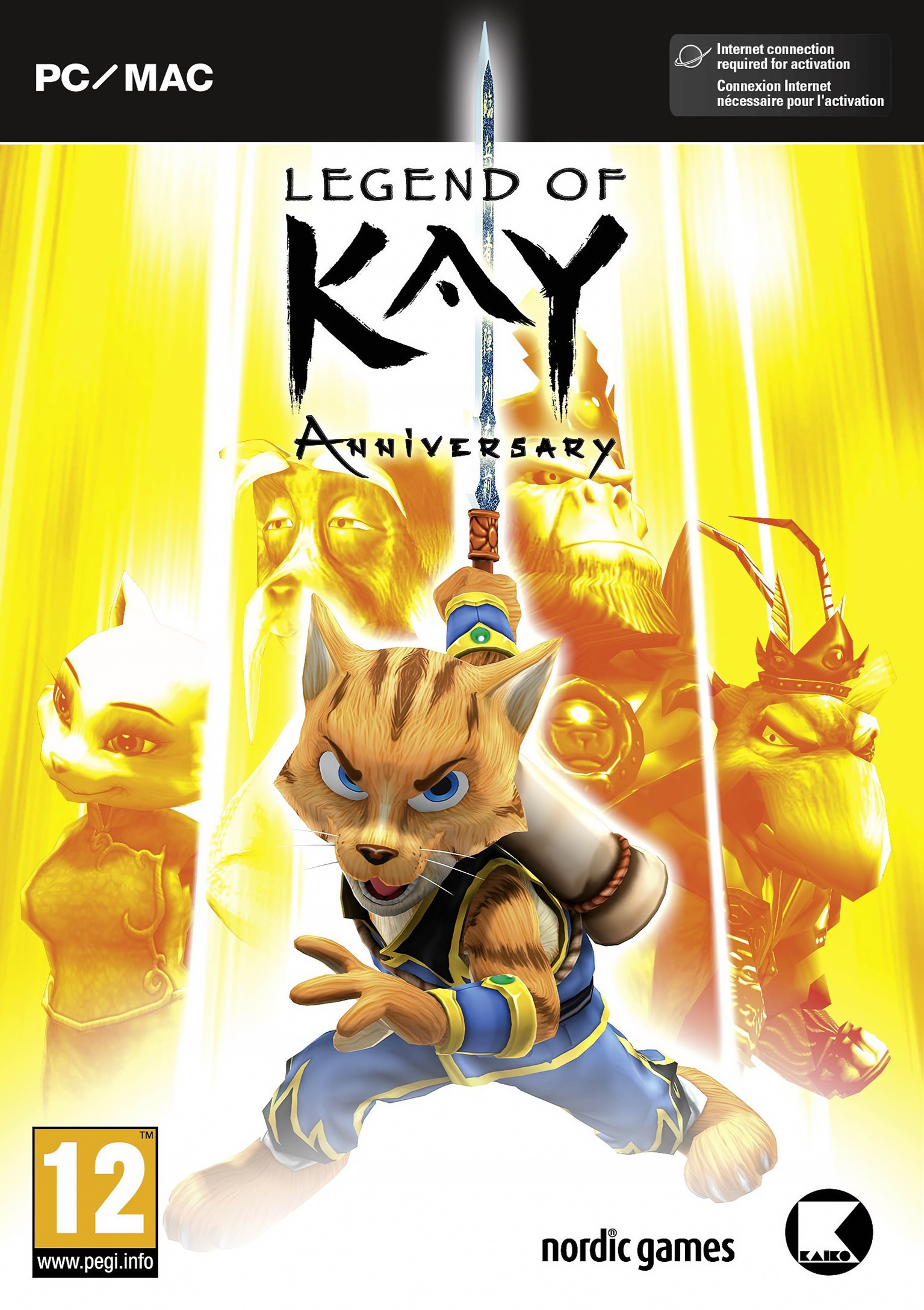 Legend of Kay Anniversary - predn DVD obal