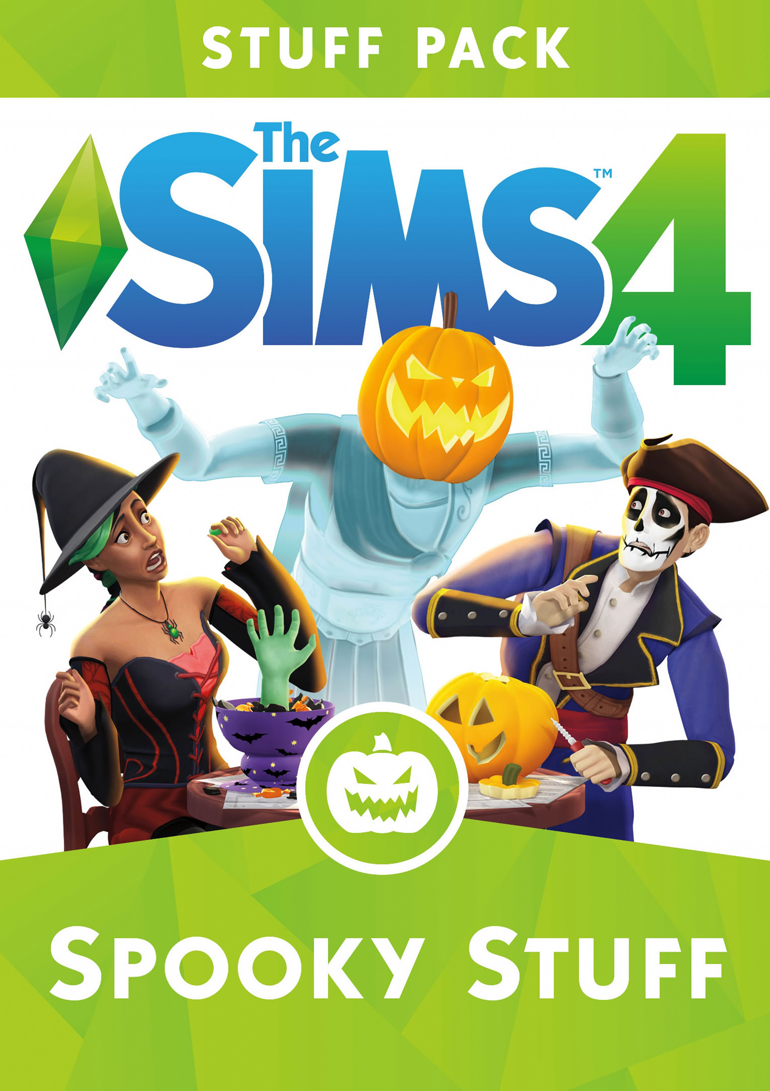 The Sims 4: Spooky Stuff - predn DVD obal