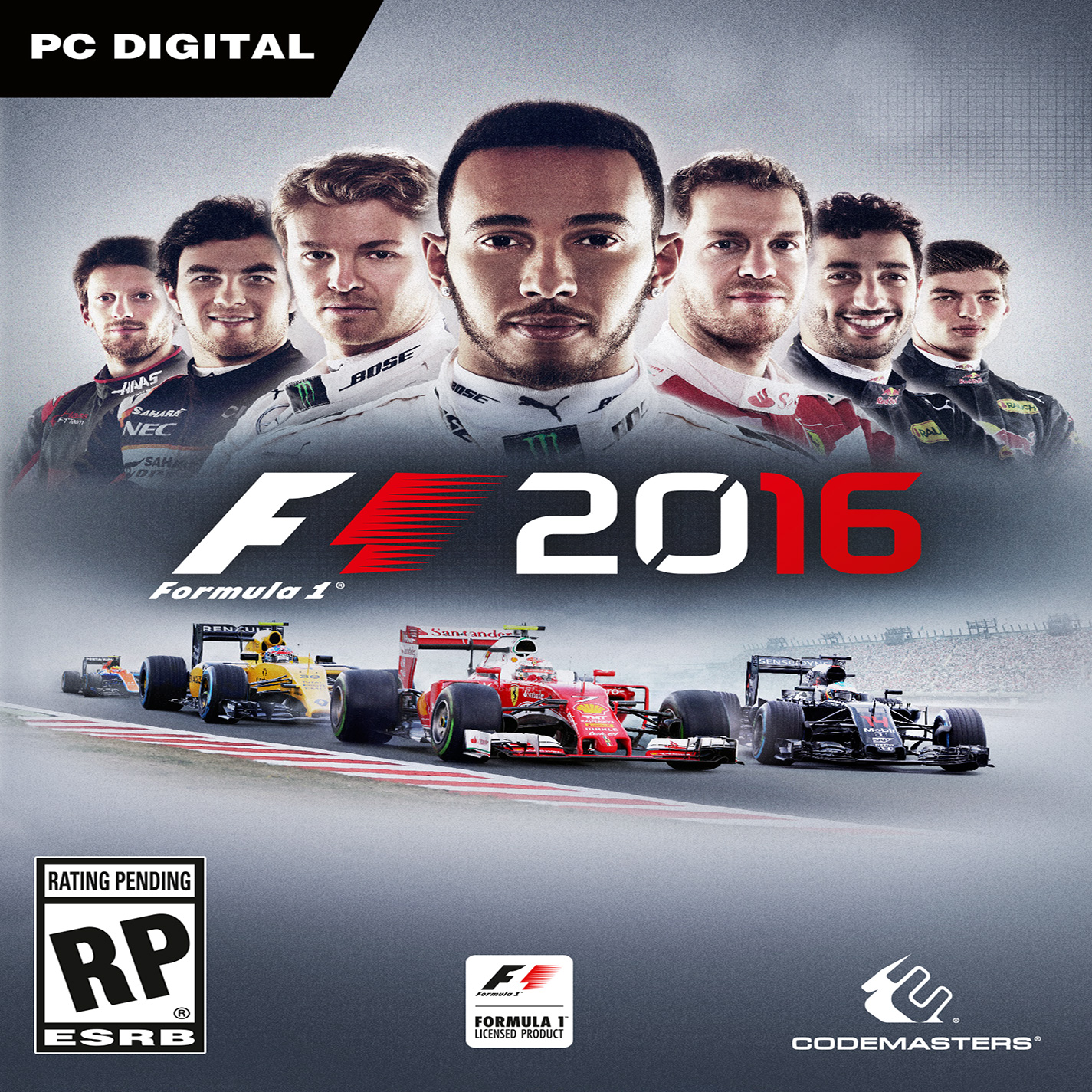 F1 2016 - predn CD obal