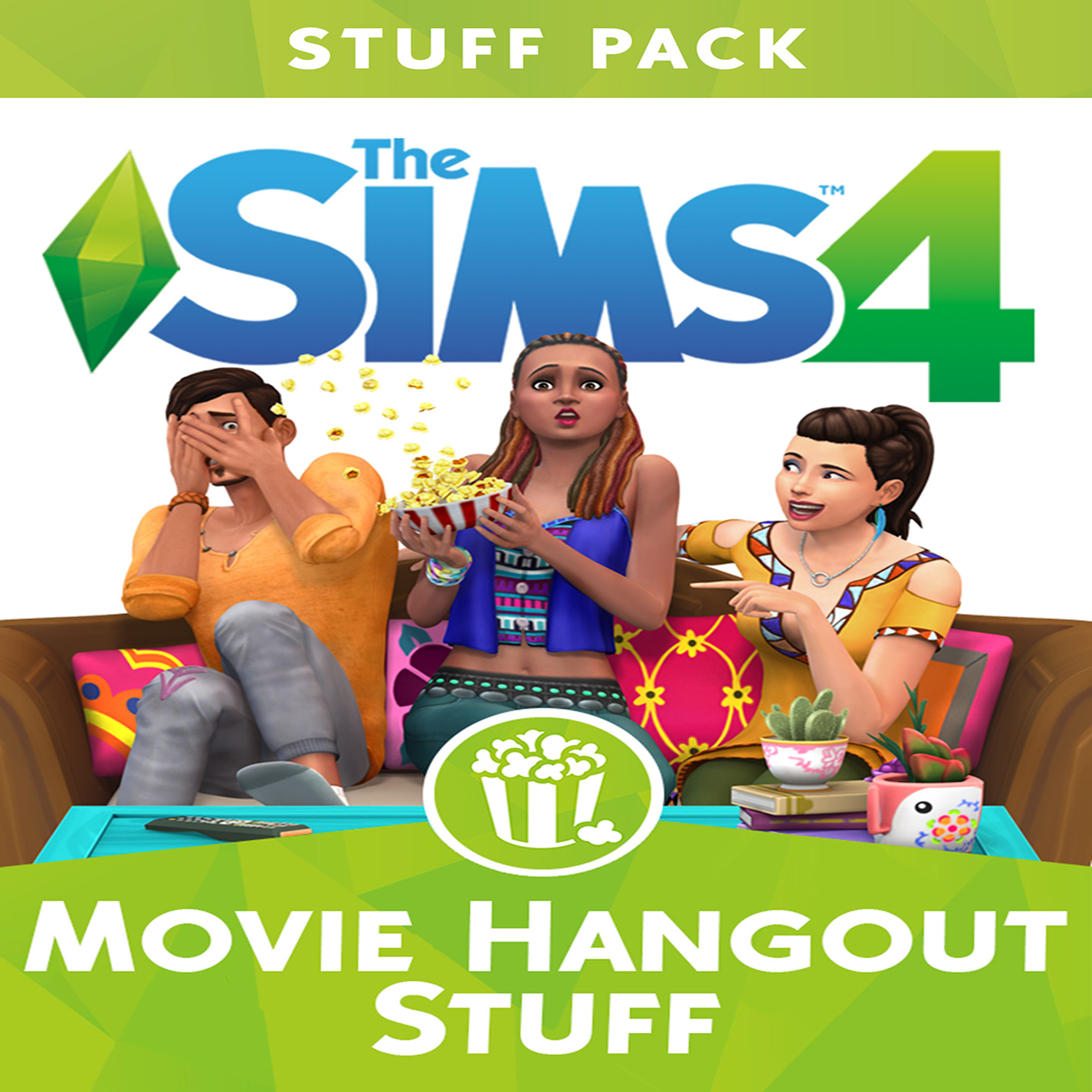 The Sims 4: Movie Hangout Stuff - predn CD obal