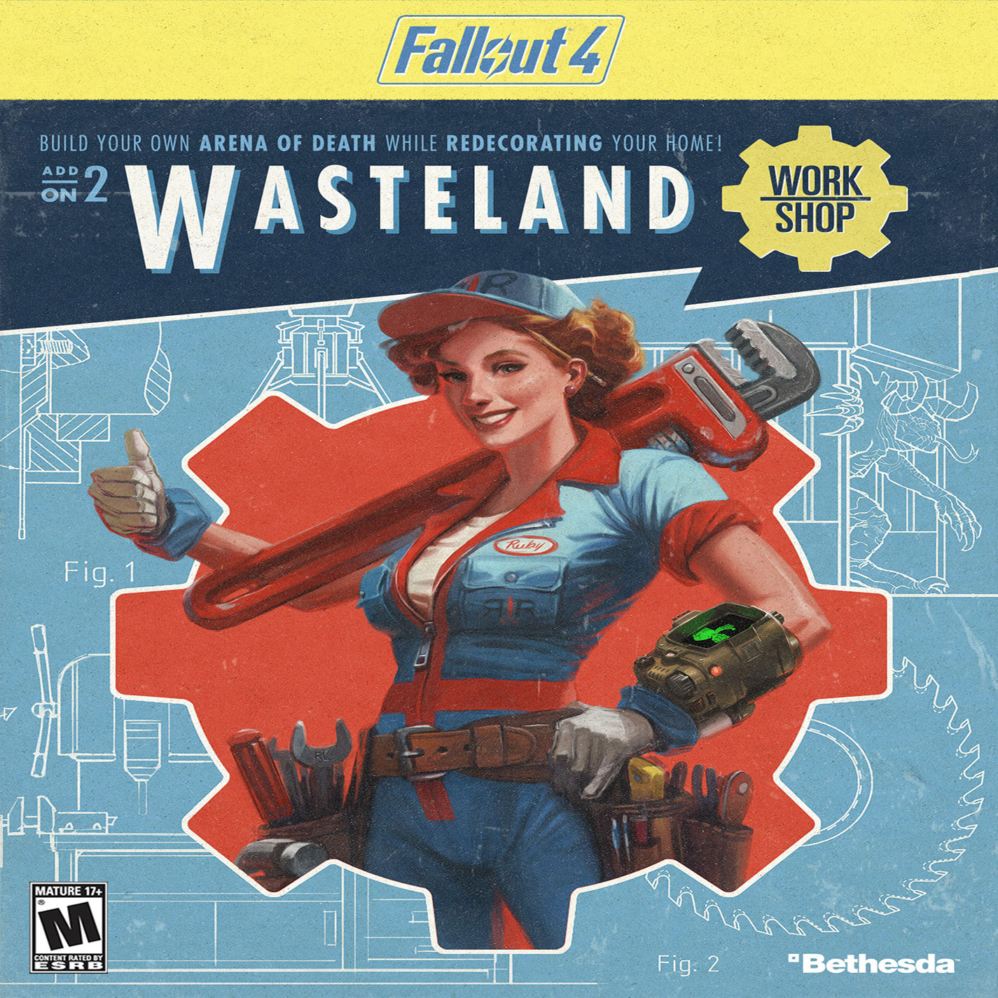 Fallout 4: Wasteland Workshop - predn CD obal