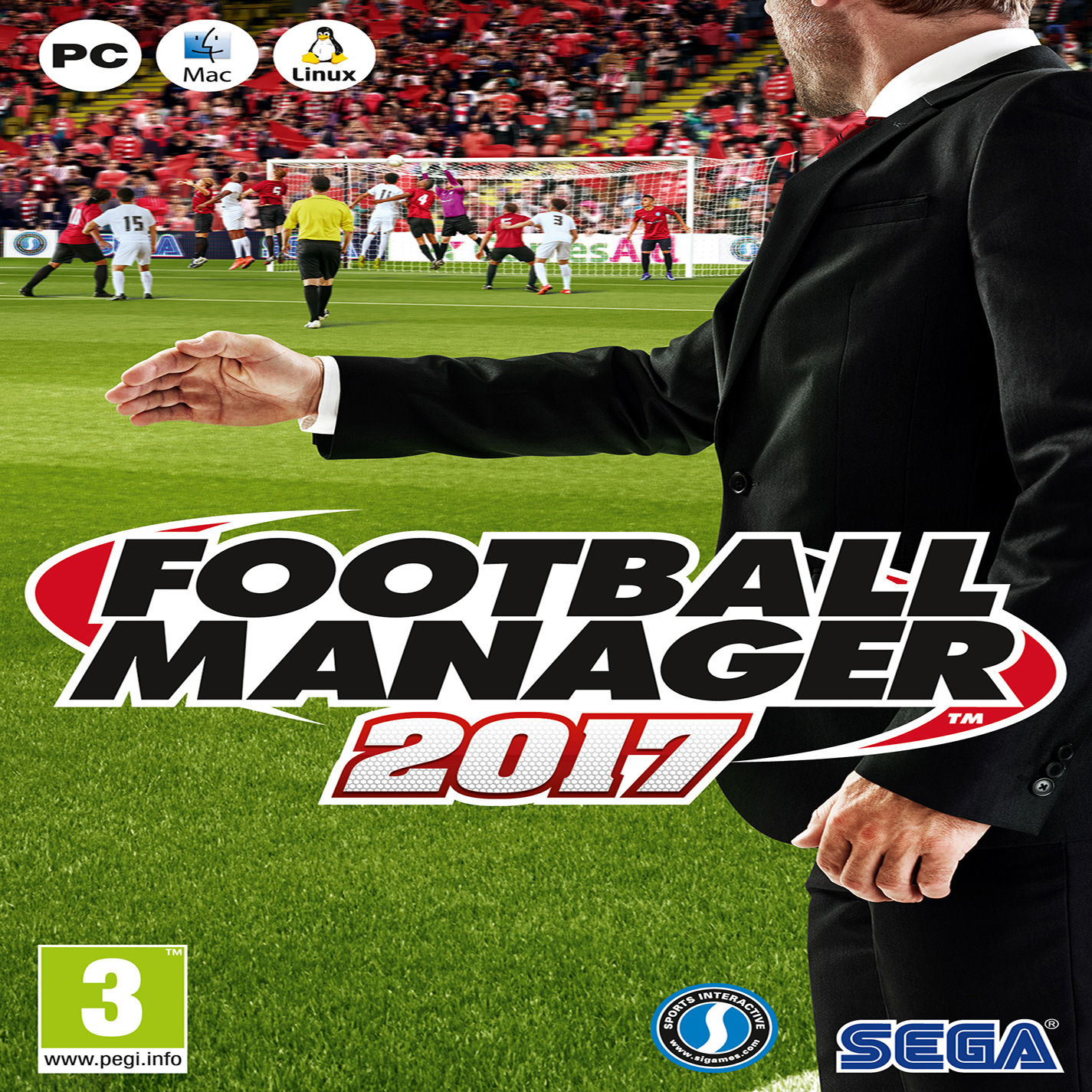 Football Manager 2017 - predn CD obal