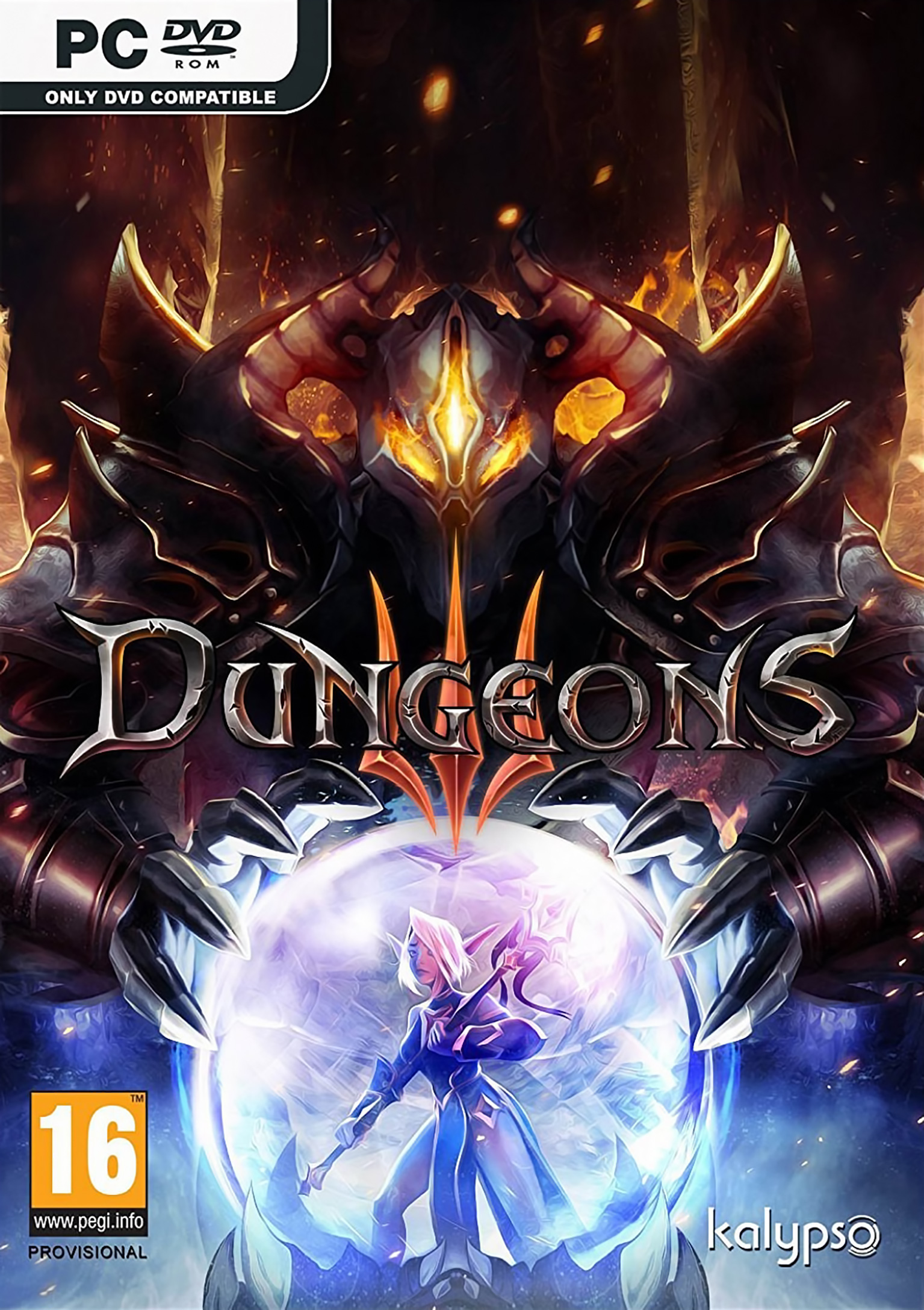 Dungeons 3 - predn DVD obal
