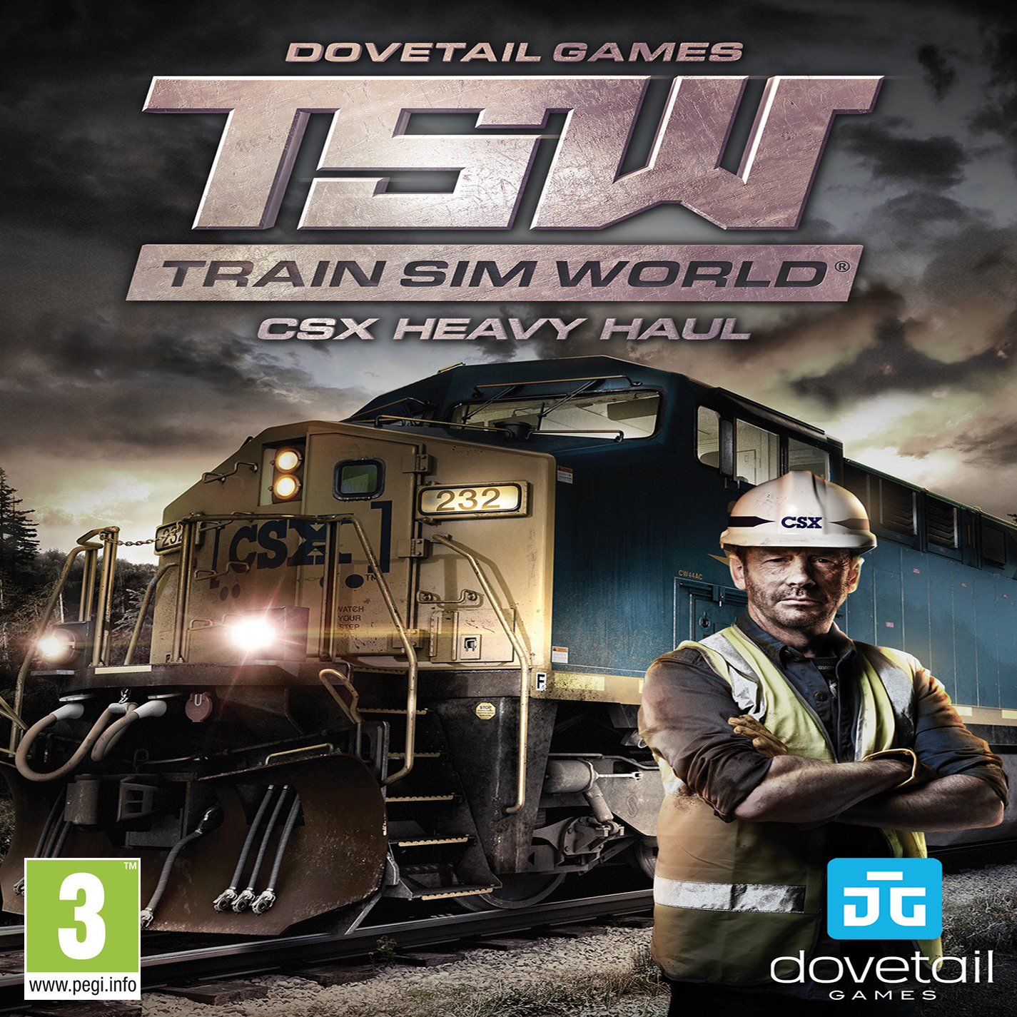 Train Sim World: CSX Heavy Haul - predn CD obal