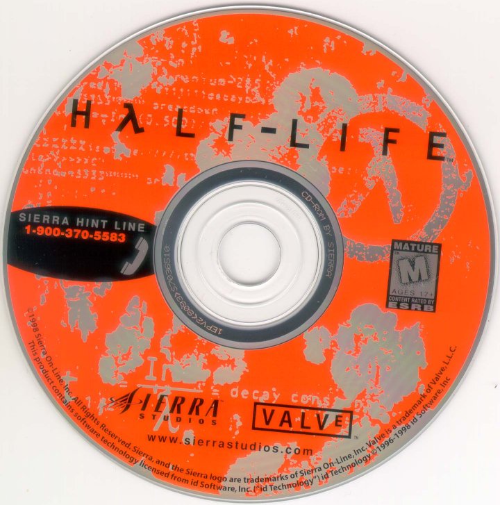 Half-Life - CD obal